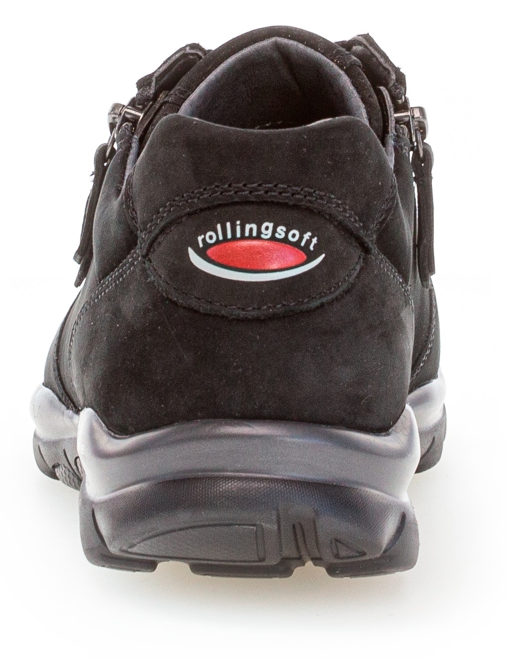 Gabor Rollingsoft Keilsneaker, Freizeitschuh, Halbschuh, Schnürschuh mit OPTIFIT-Wechselfussbett