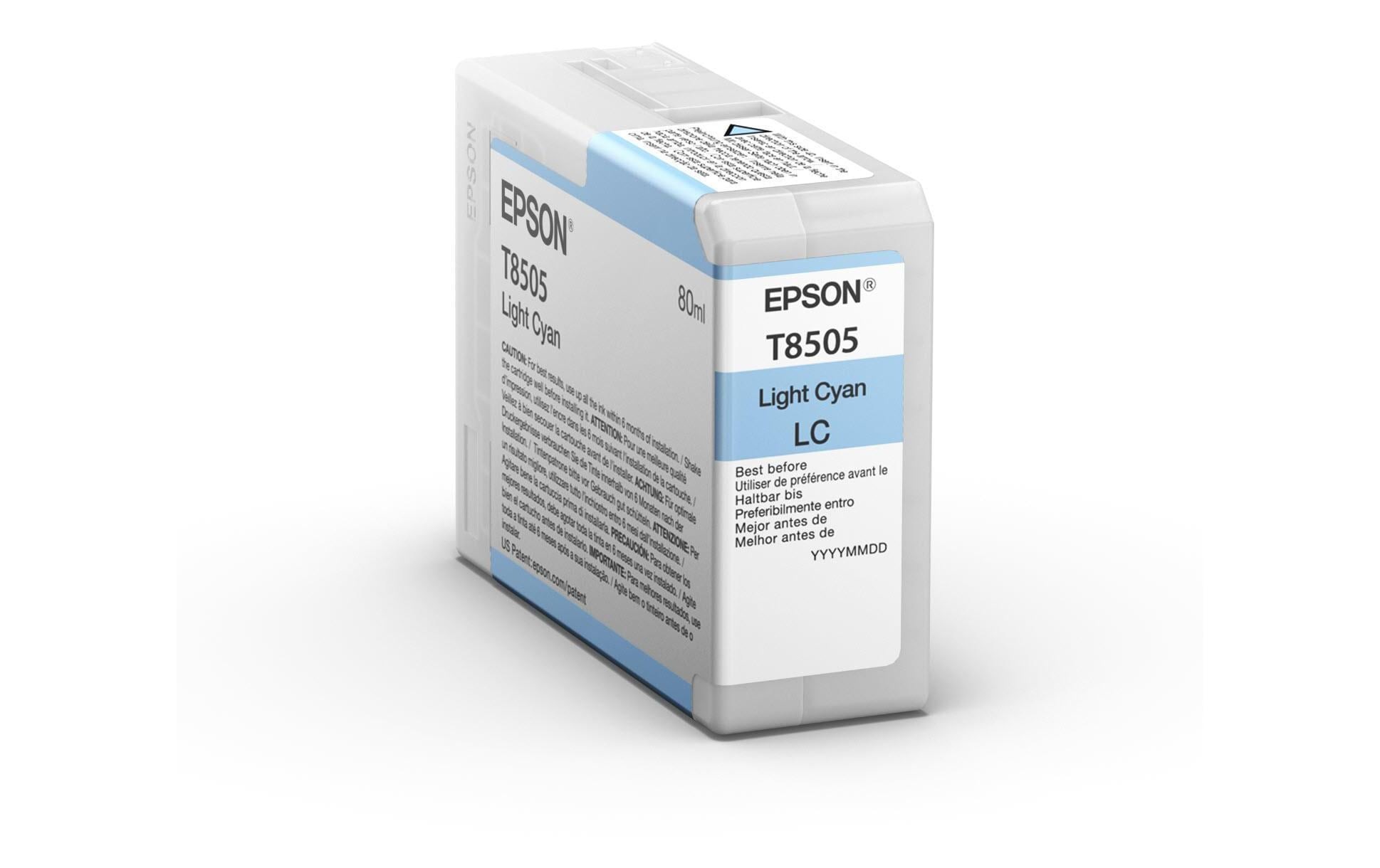 Image of Epson Tintenpatrone "C13T850500 Cyan"