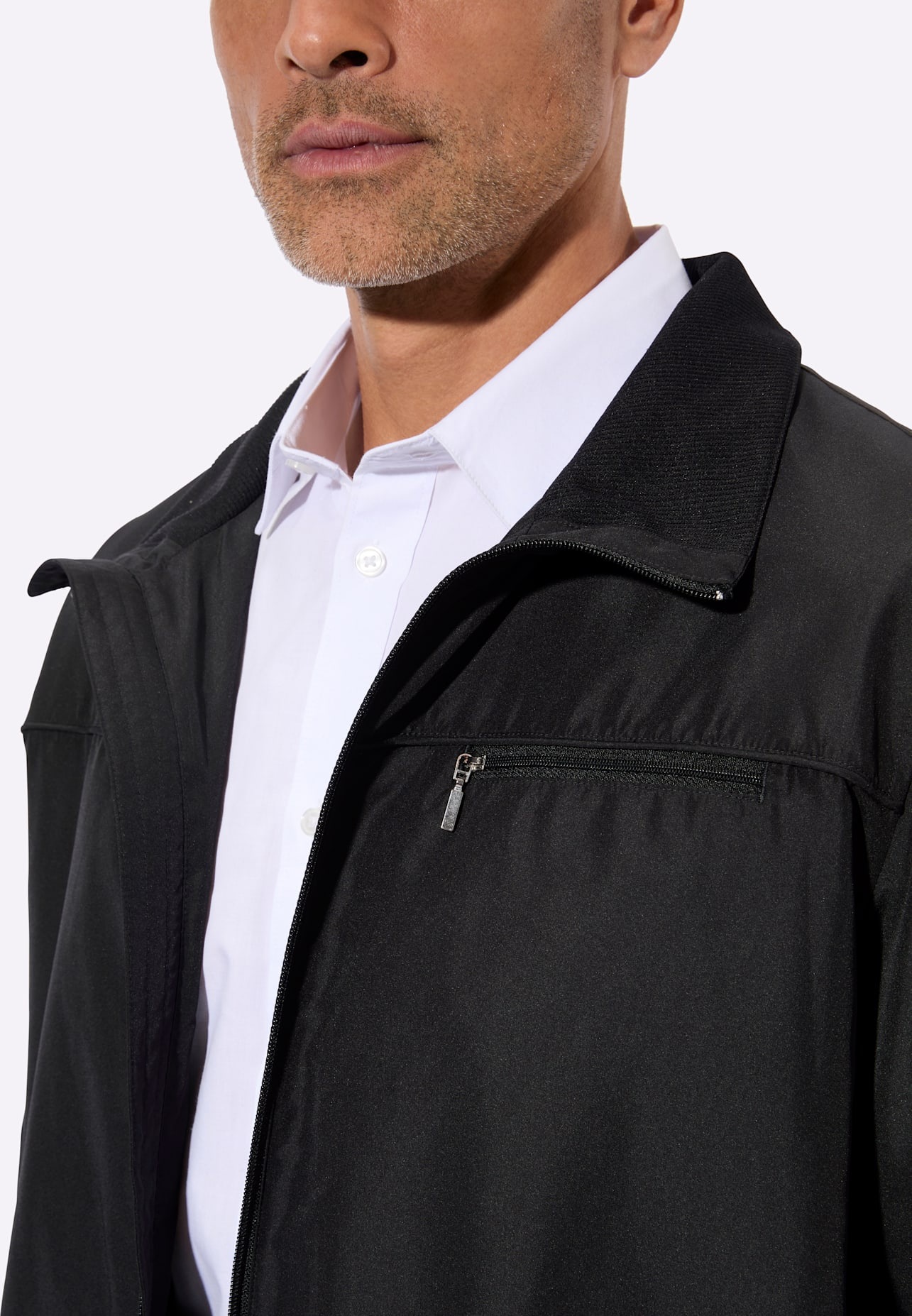 Classic Langjacke ohne Kapuze