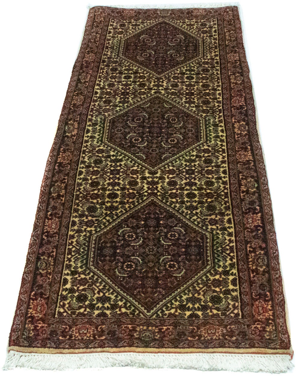 Image of morgenland Hochflor-Läufer »Bidjar Geometrisch Ruggine 167 x 63 cm«, rechteckig, 1,5 mm Höhe, Unikat mit Zertifikat bei Ackermann Versand Schweiz