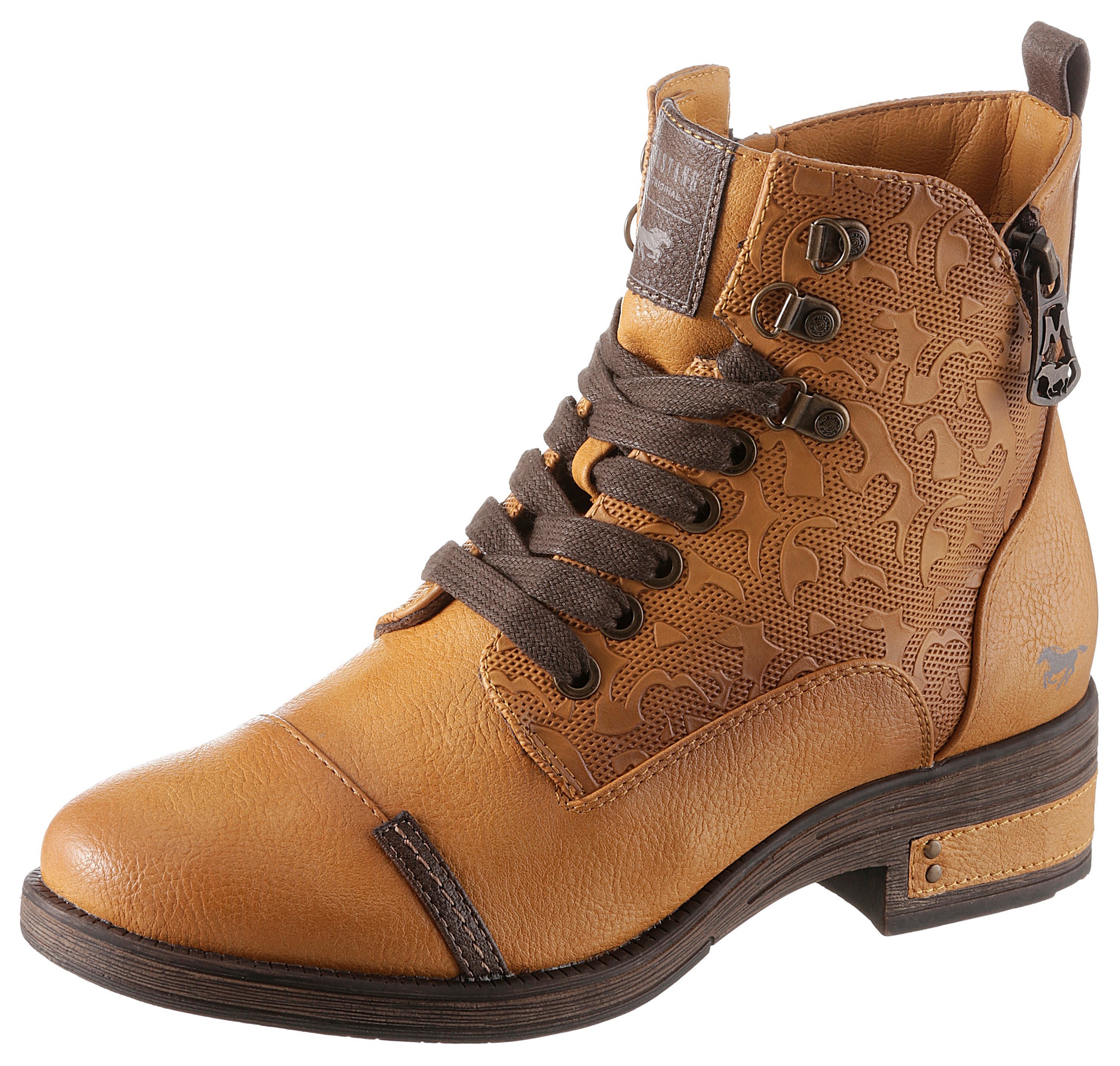 Image of Mustang Shoes Schnürstiefelette, mit Innenreissverschluss bei Ackermann Versand Schweiz