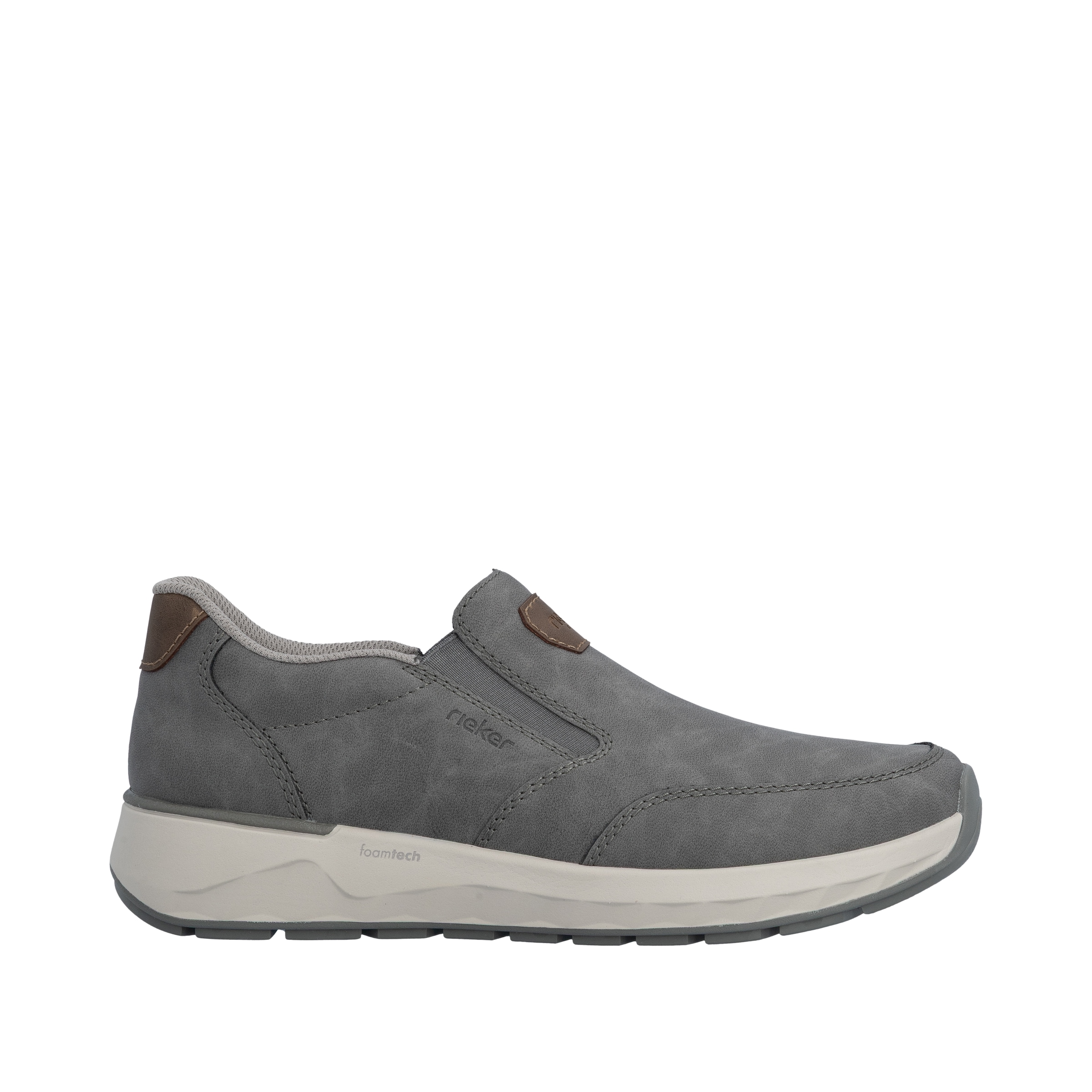 Rieker Slip-On Sneaker  Slipper, Schlupfschuh, Freizeitsneaker, Halbschuh mit Stretcheinsätze