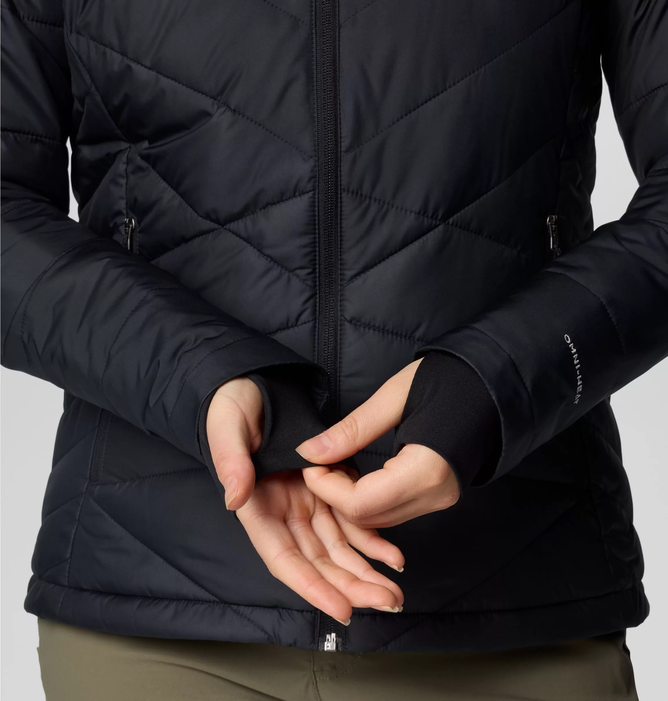 Columbia Steppjacke »HEAVENLY HOODED JACKET«, (1 St.), mit Kapuze