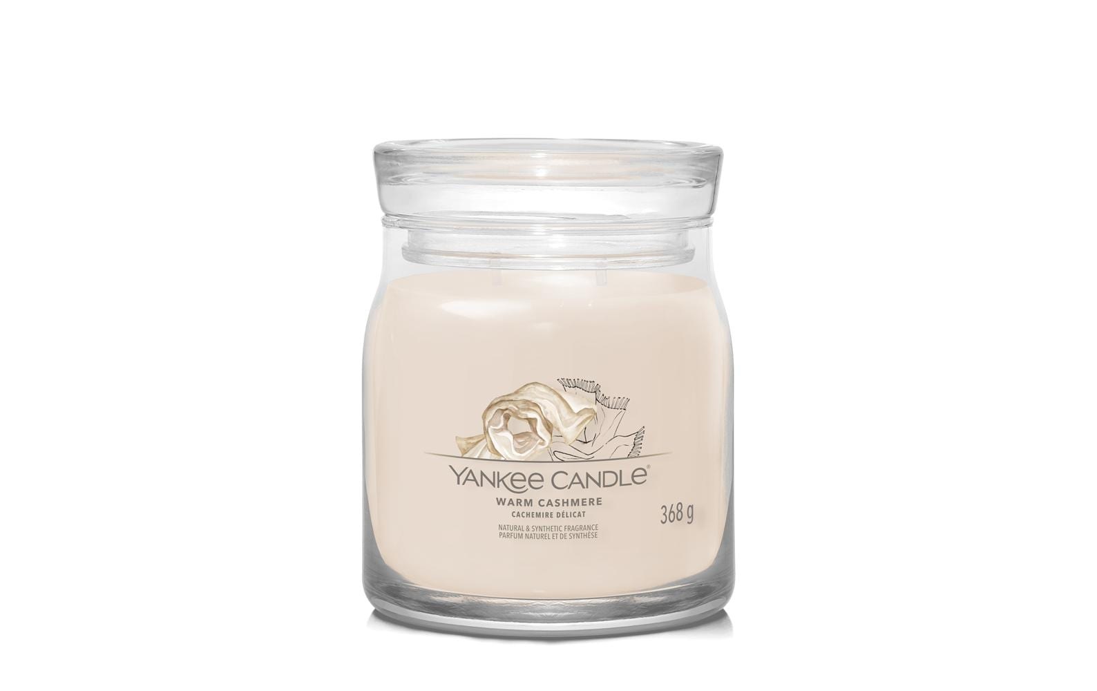 Image of Yankee Candle Duftkerze "Warm Cashmere Signature Medium Jar"