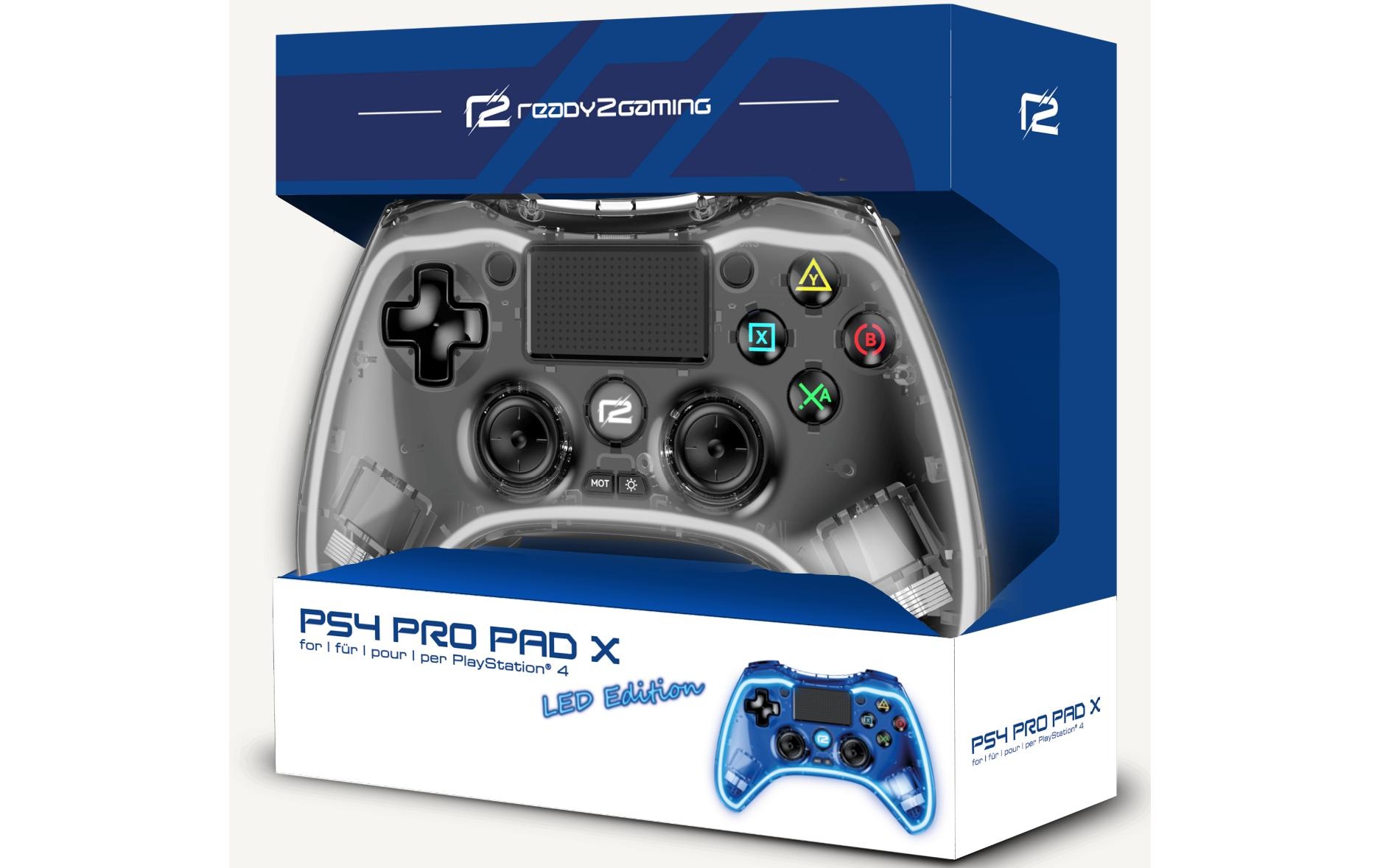 Controller »ready2gaming PS4 Wireless Pro Pad X blue«