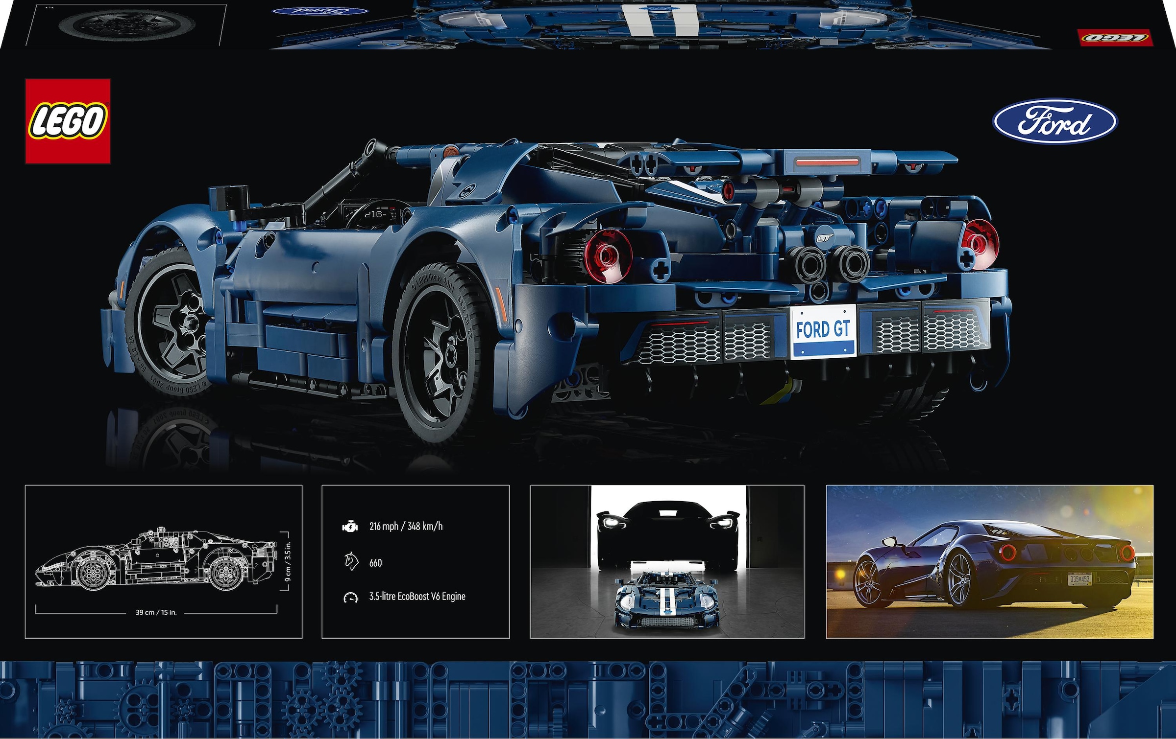 LEGO® Konstruktionsspielsteine »Ford GT 2022«