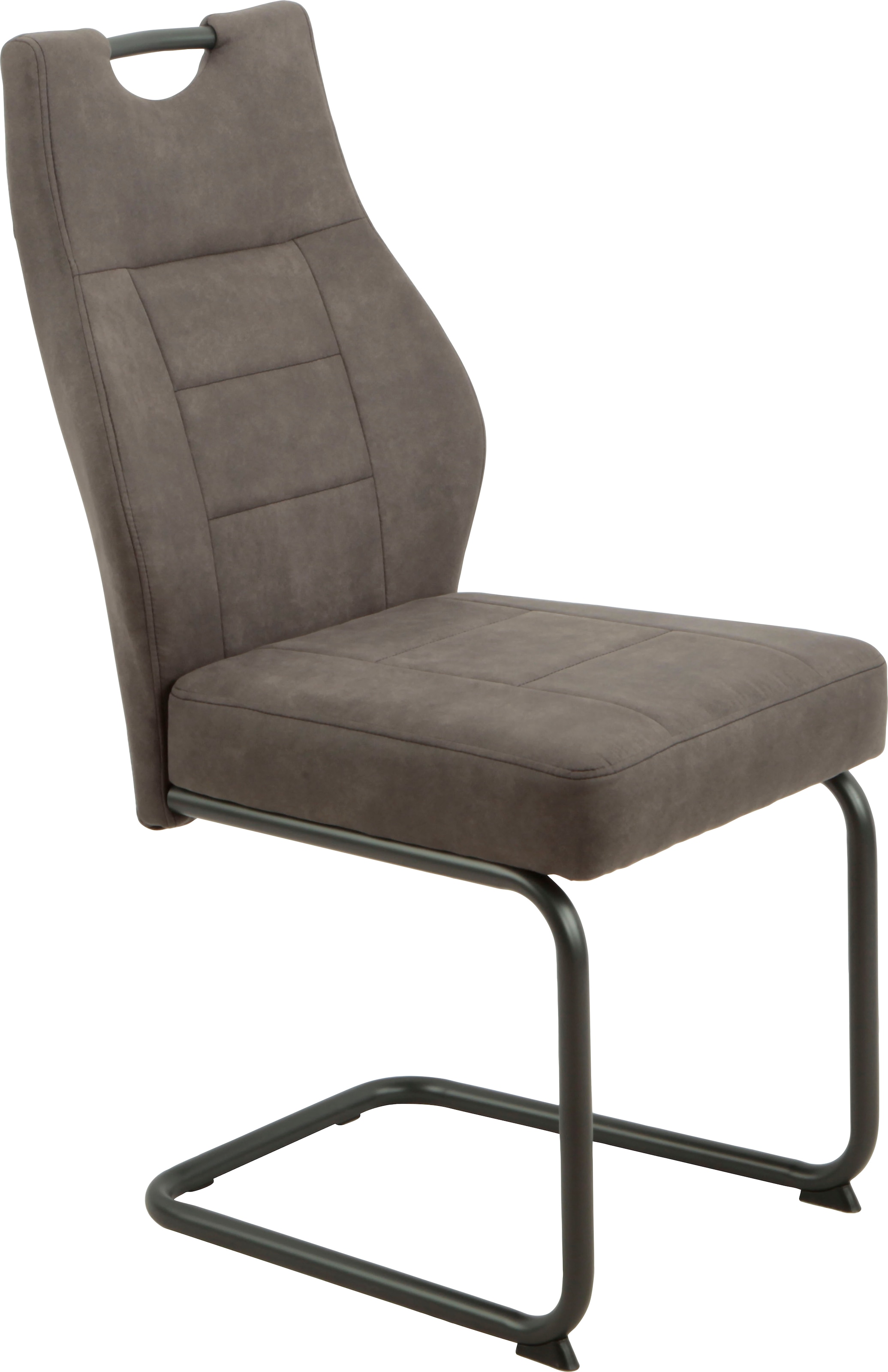 Image of HELA Esszimmerstuhl "Linda S Schwingstuhl" (Set) 1 Stk.mit Taschenfederkern Sitz, mit 140KG belastbar, Freischwinger