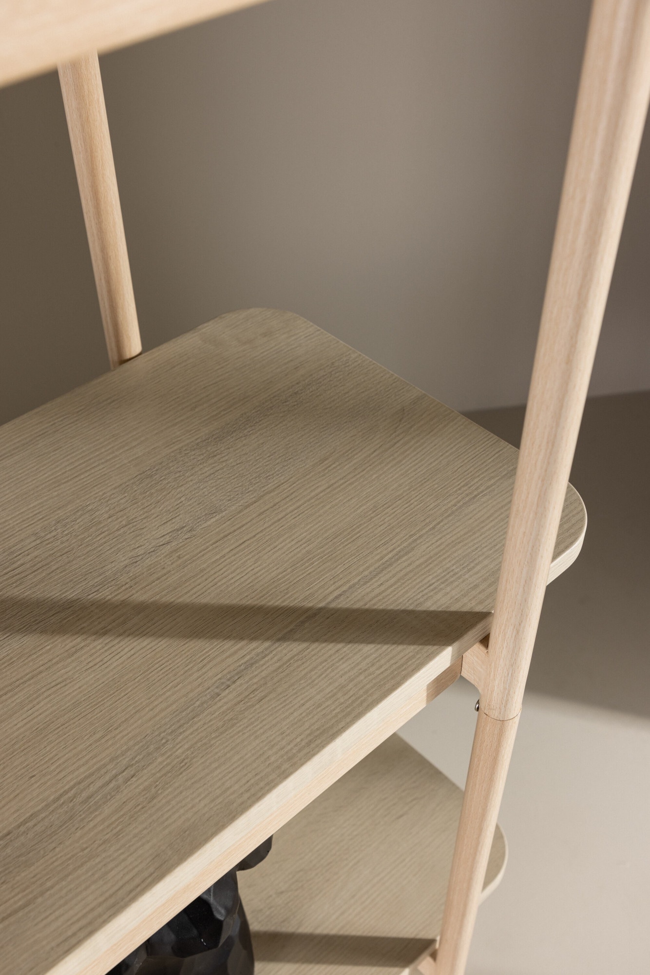Venture Home Ablageregal »Heim, schlankes Standregal mit Stahlrahmen, Höhe 190 cm« Ablageregal, MDF, Stahlrahmen, FSC-zertifiziert