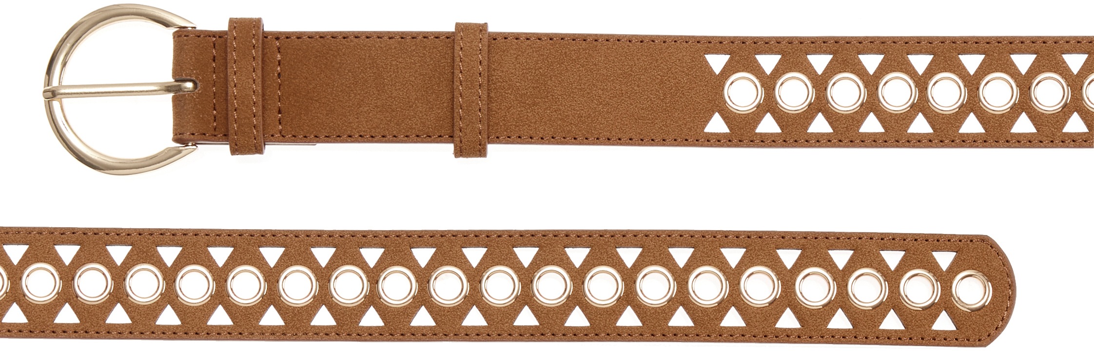 LASCANA Hüftgürtel »Hosengürtel« mit kleinen Cut-Outs, Gürtel, Jeansgürtel