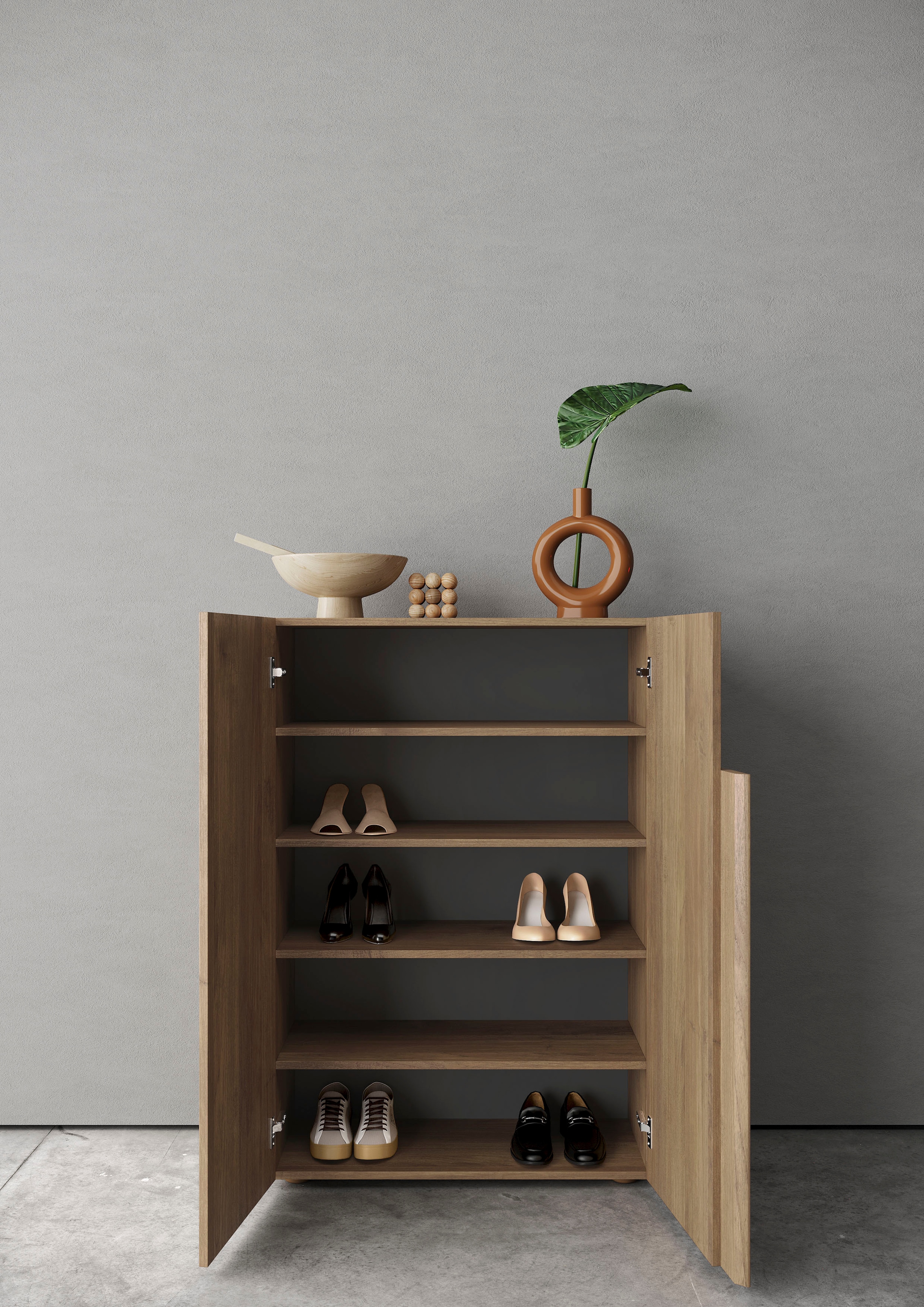 INOSIGN Schuhschrank »Jupiter, Kommode mit 4 Böden«, Breite 78 cm