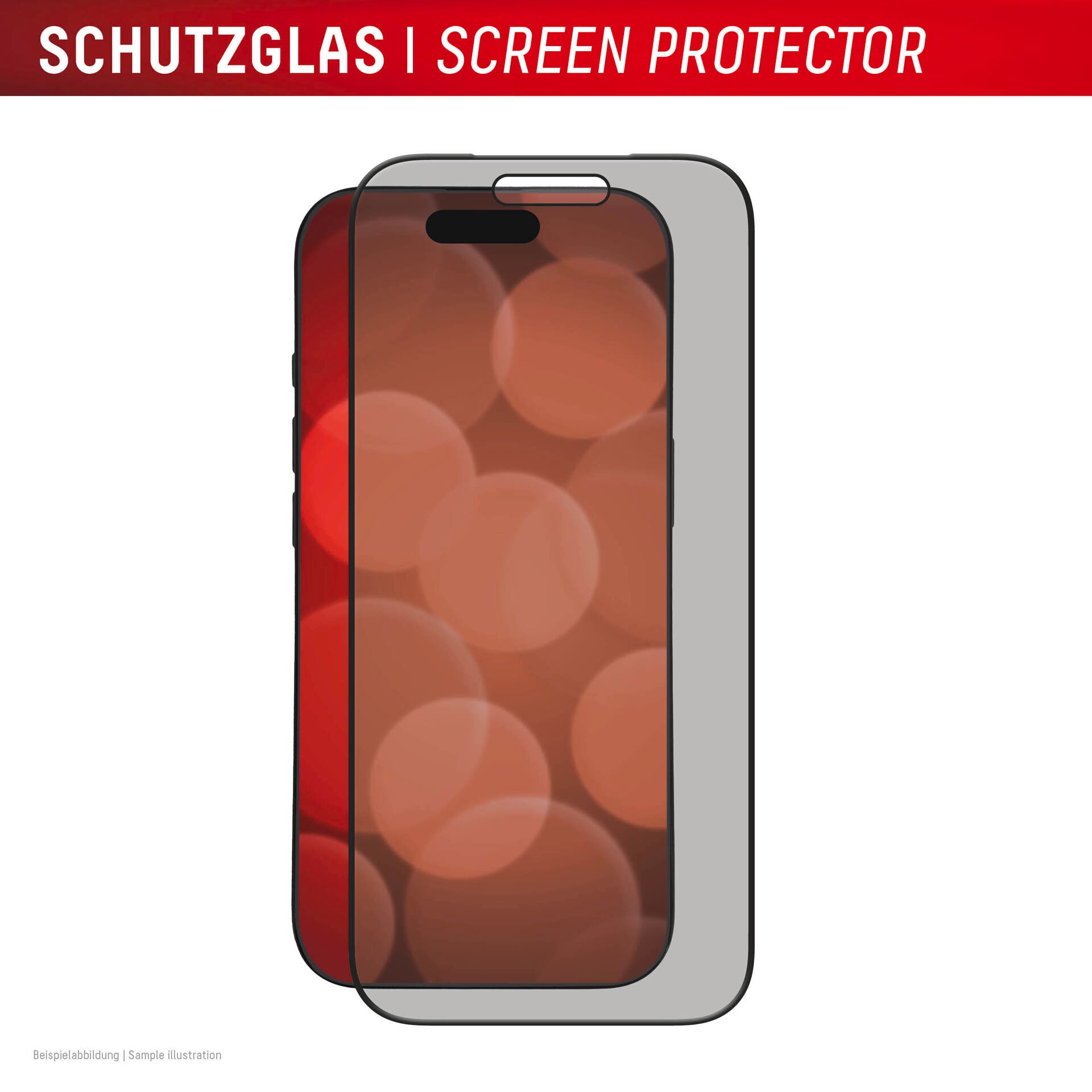 Displex Verre de protection d'écran »Privacy Glass Screen Protector« für Apple iPhone 17;Apple iPhone 17 Pro Displayschutzfolie, Schutzfolie, Bildschirmschutz, kratz- & stossfest