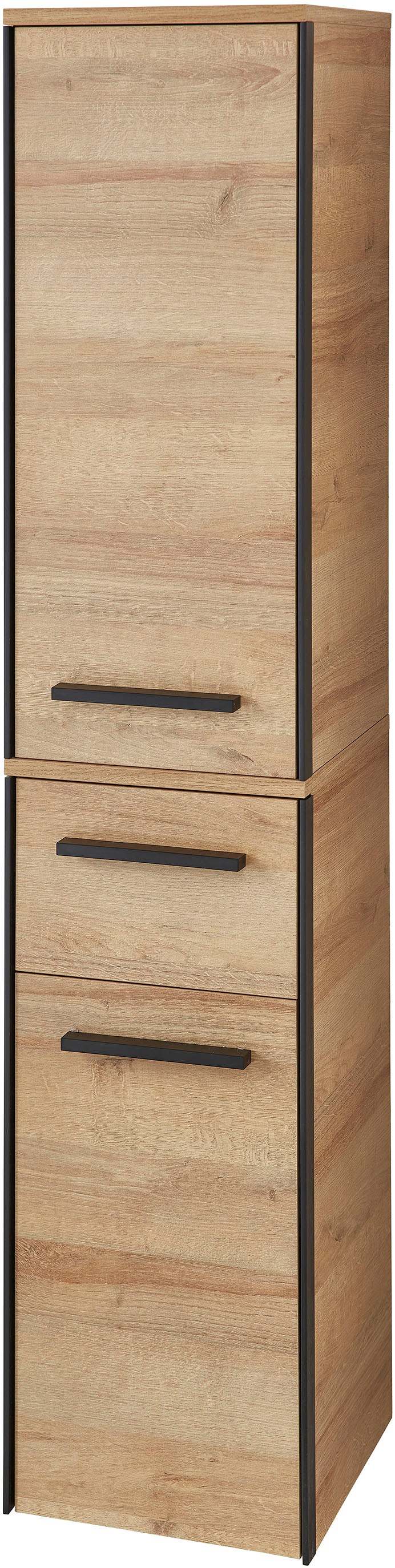 Saphir Ensemble de meubles de salle de bain »Quickset 395 3-teilig, Waschbeckenunterschrank mit LED-Spiegelschrank« 4 cuis tlg.