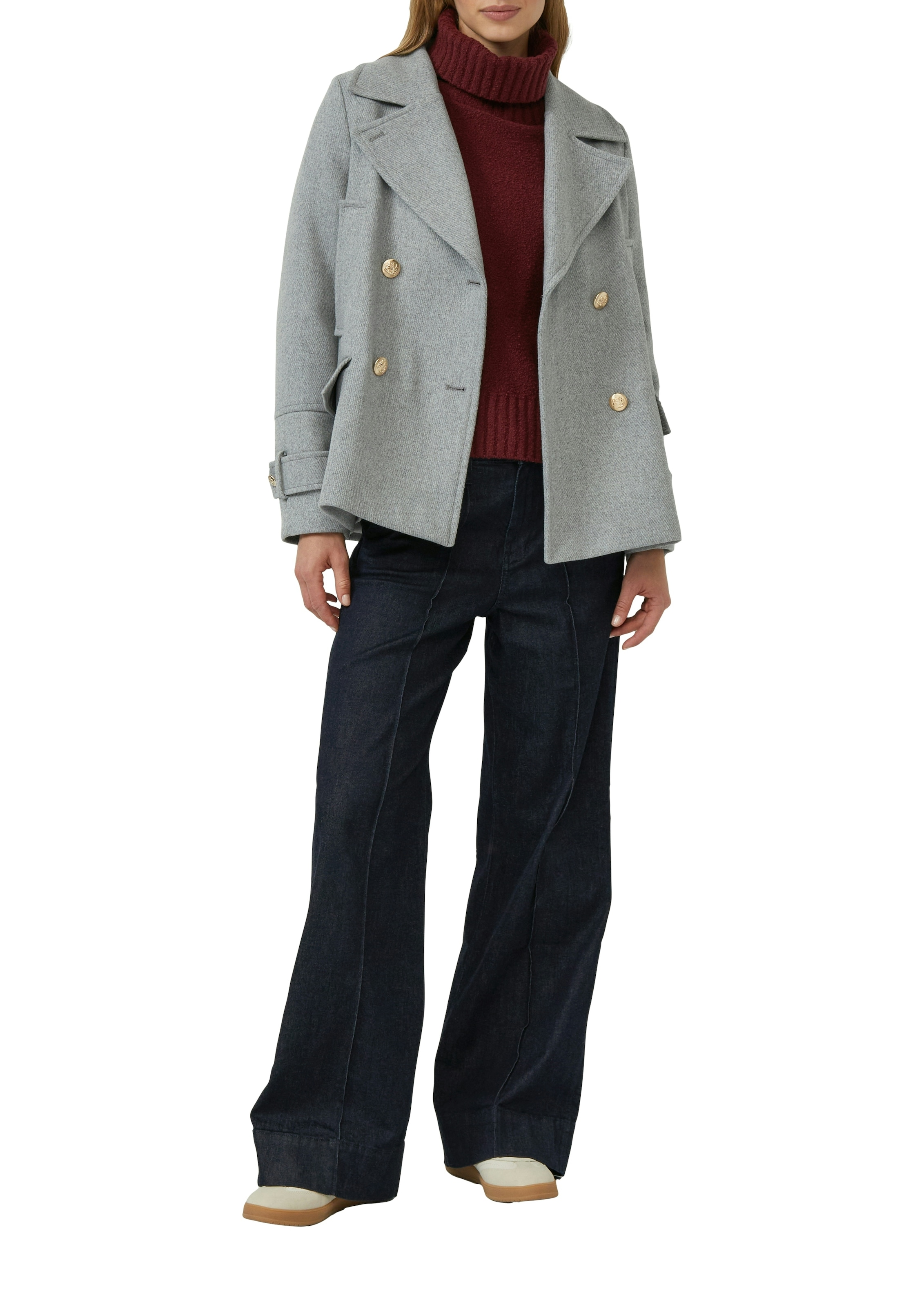 s.Oliver Pull en tricot avec col roulé