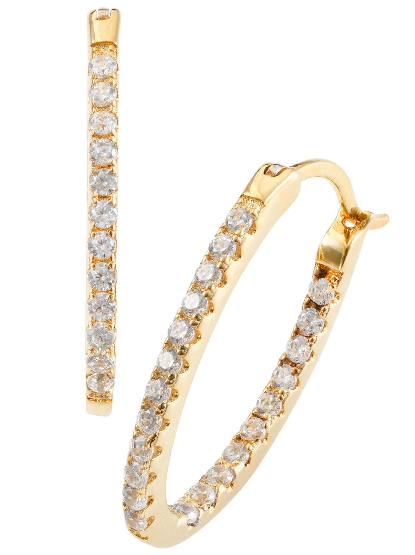 Creole aus 925er Silberfarben