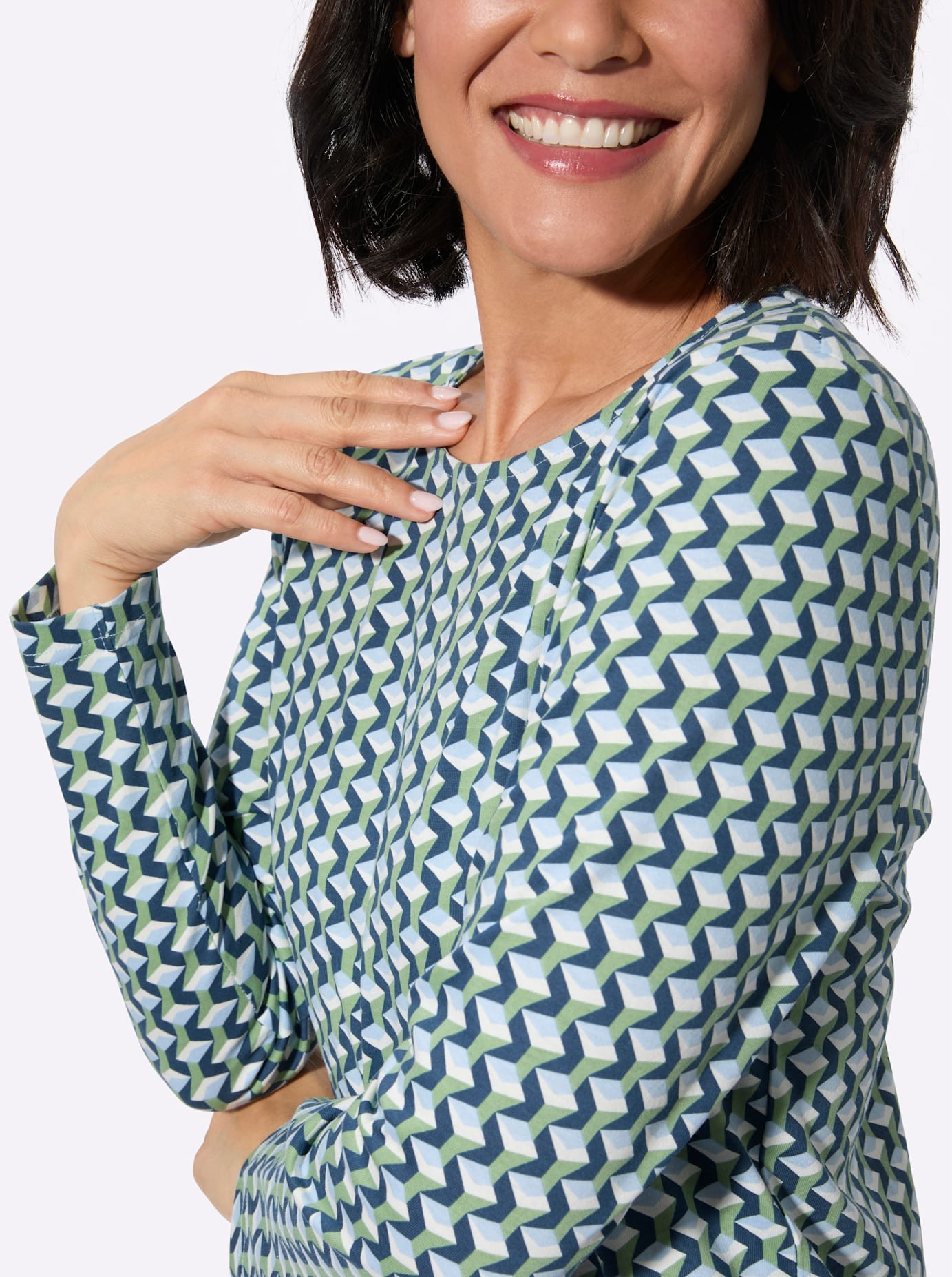 Casual Looks Print-Shirt »Druck-Shirt« 1