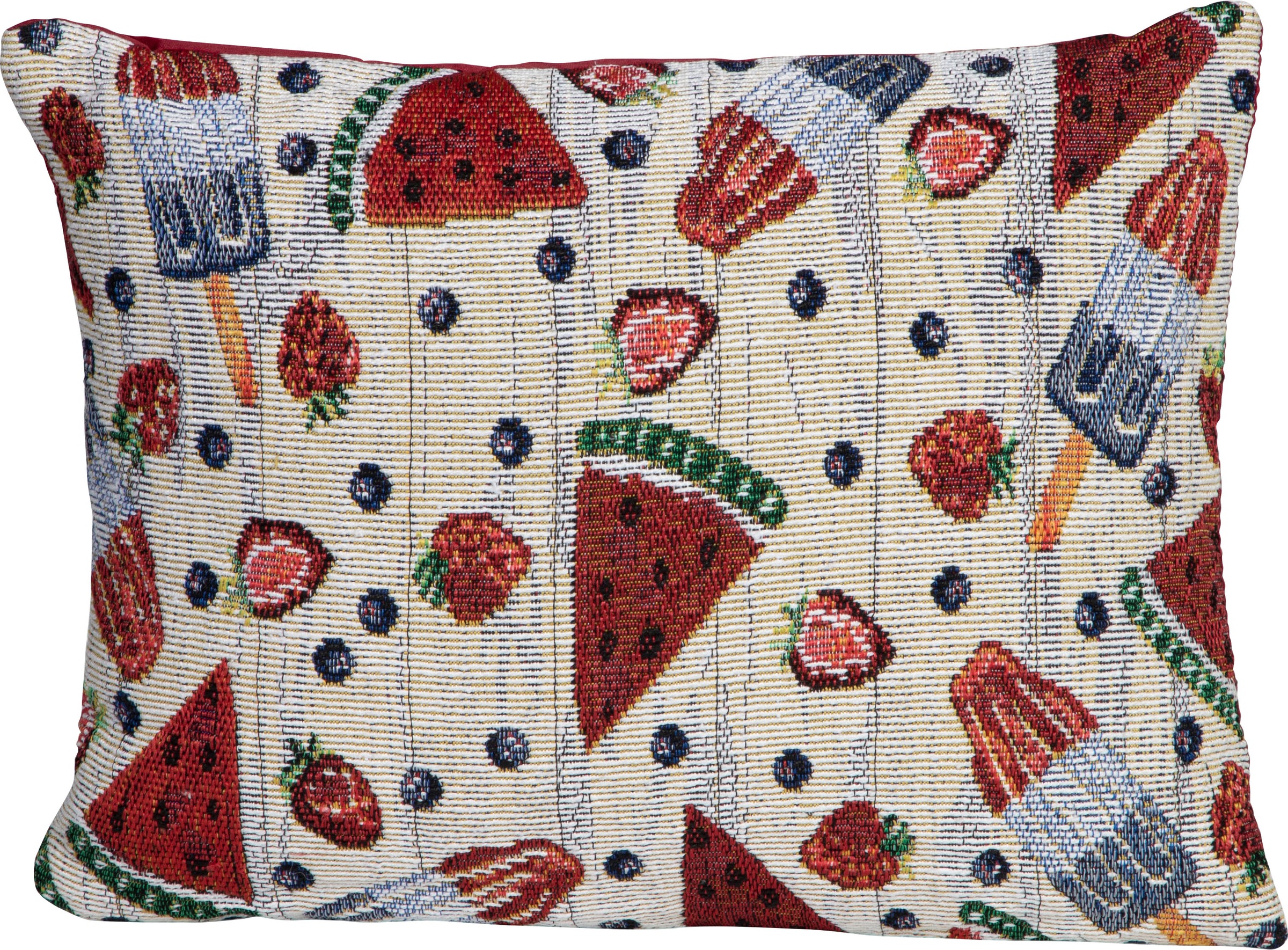 Image of SPRÜGEL Dekokissen "Hello Summer" mit Früchten