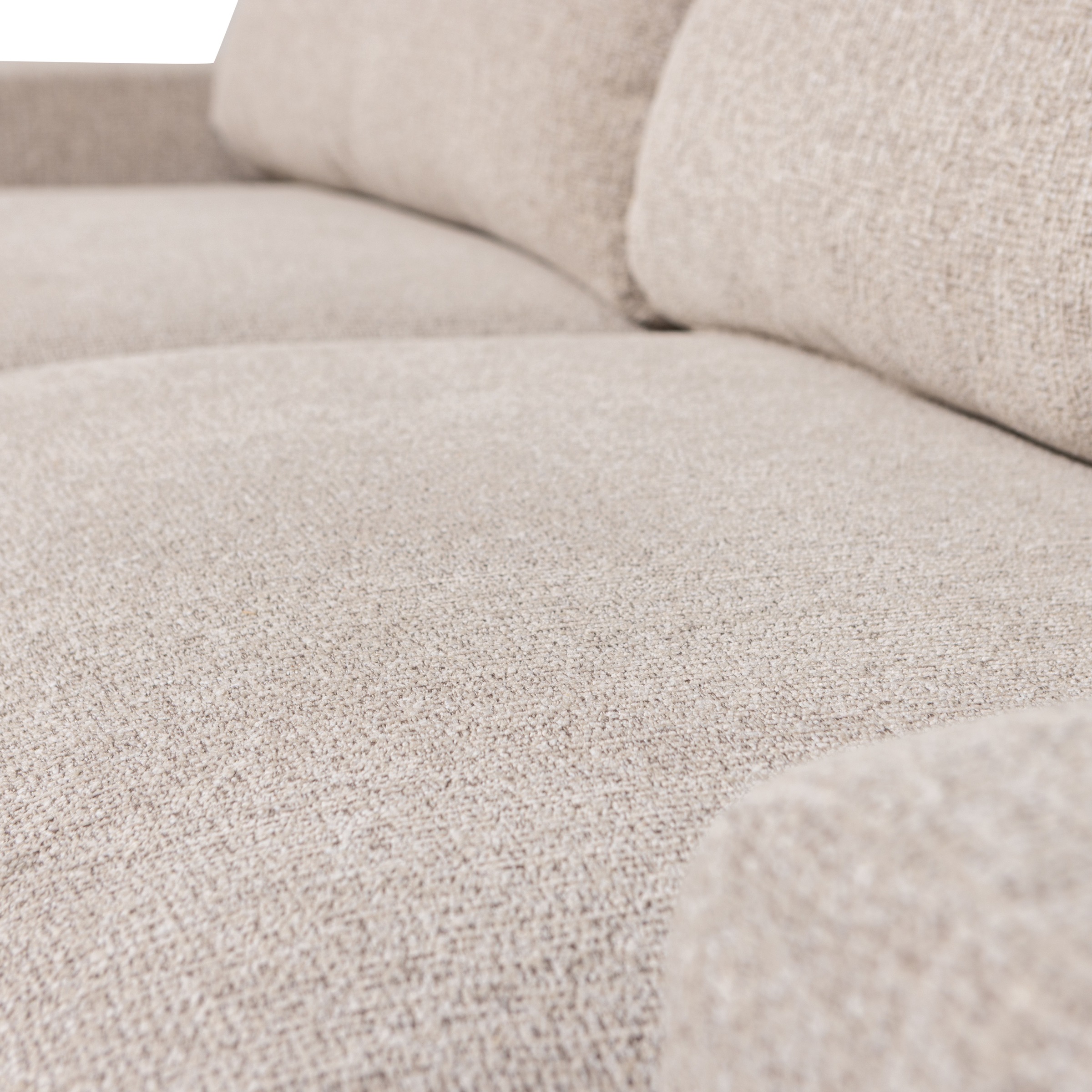 WOOOD Schlafsofa »Night & Day Melange-Webstoff mit Schlaffunktion, H85 x B239 x T107 cm« Schlafbreite 190 cm, Sehr hohe Verschleissfestigkeit, Pfleiglicht