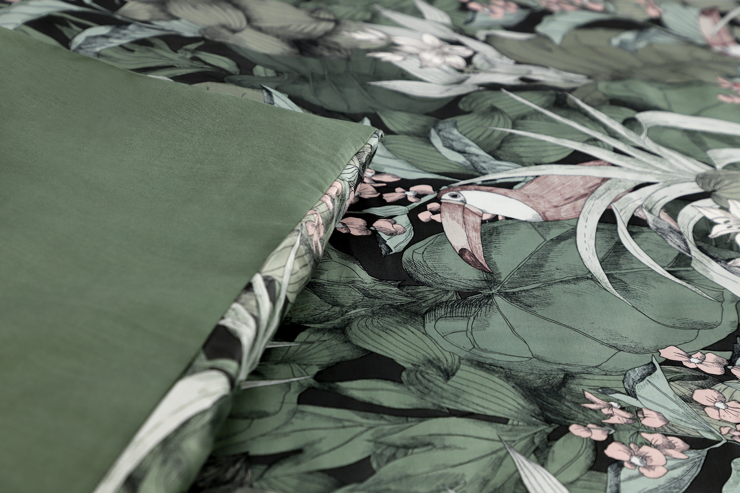 SCHÖNER WOHNEN-Kollektion Wendebettwäsche »Toucan« aus 100% Baumwolle