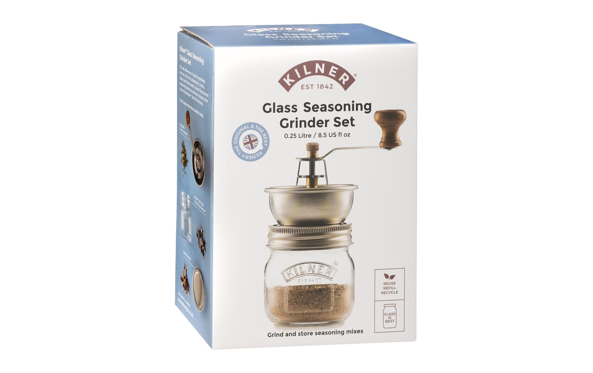 KILNER Gewürzmühle »250 ml, 1 Stück«