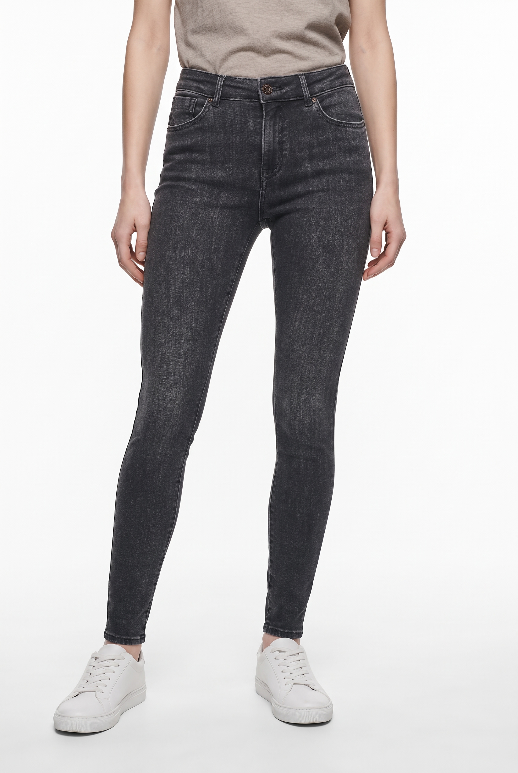 Image of ONLY Skinny-fit-Jeans "ONLPOWER MID WAIST SK PUSH UP AZ BOX"