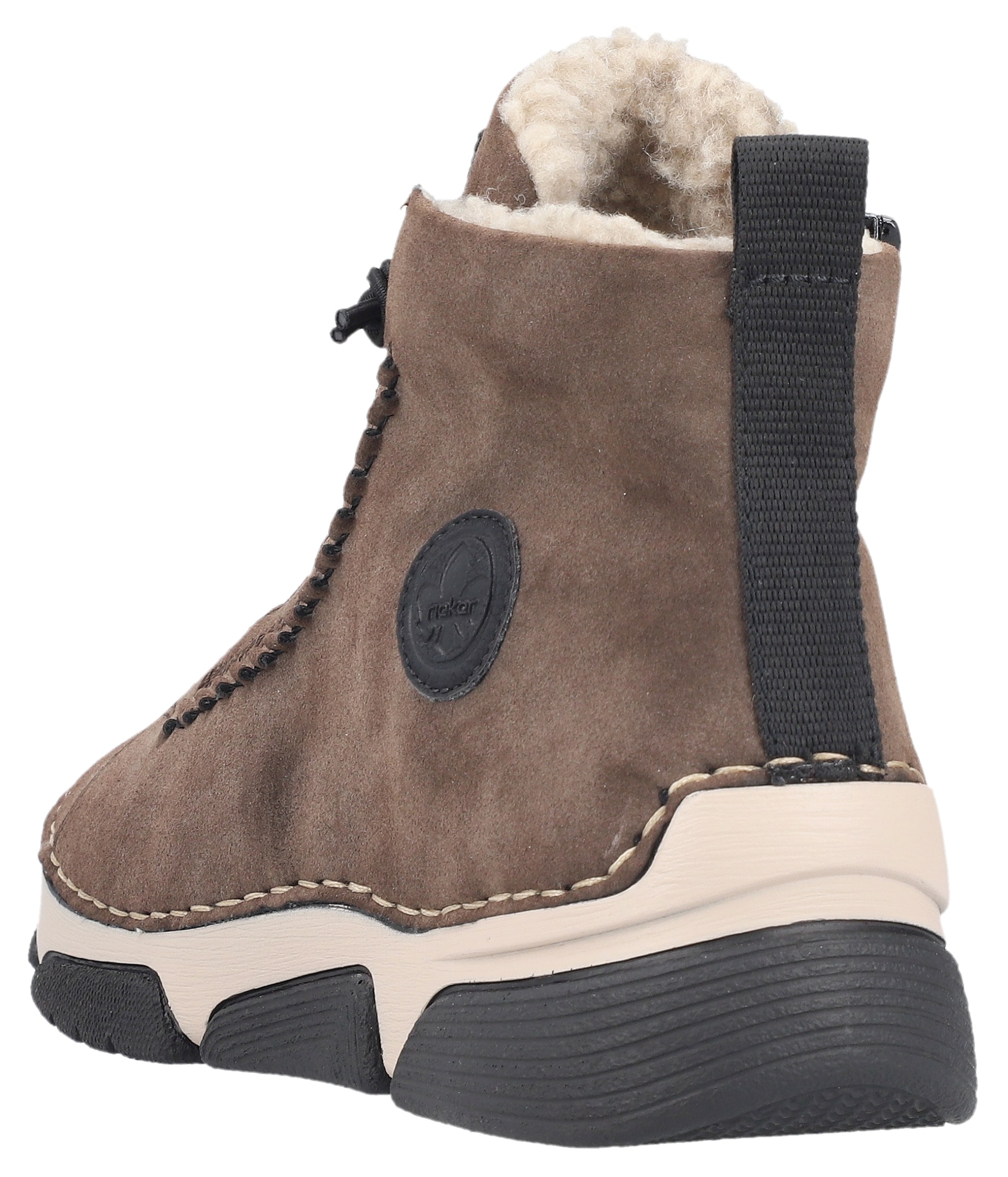 Rieker Bottes d'hiver  bottine d’hiver, bottes outdoor, doublure chaude, fermeture éclair intérieure