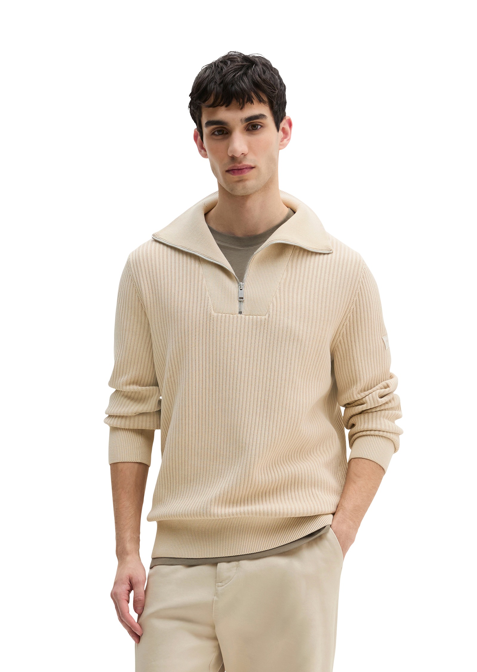 Image of Marc OPolo Troyer regular fit aus reiner Bio-Baumwolle