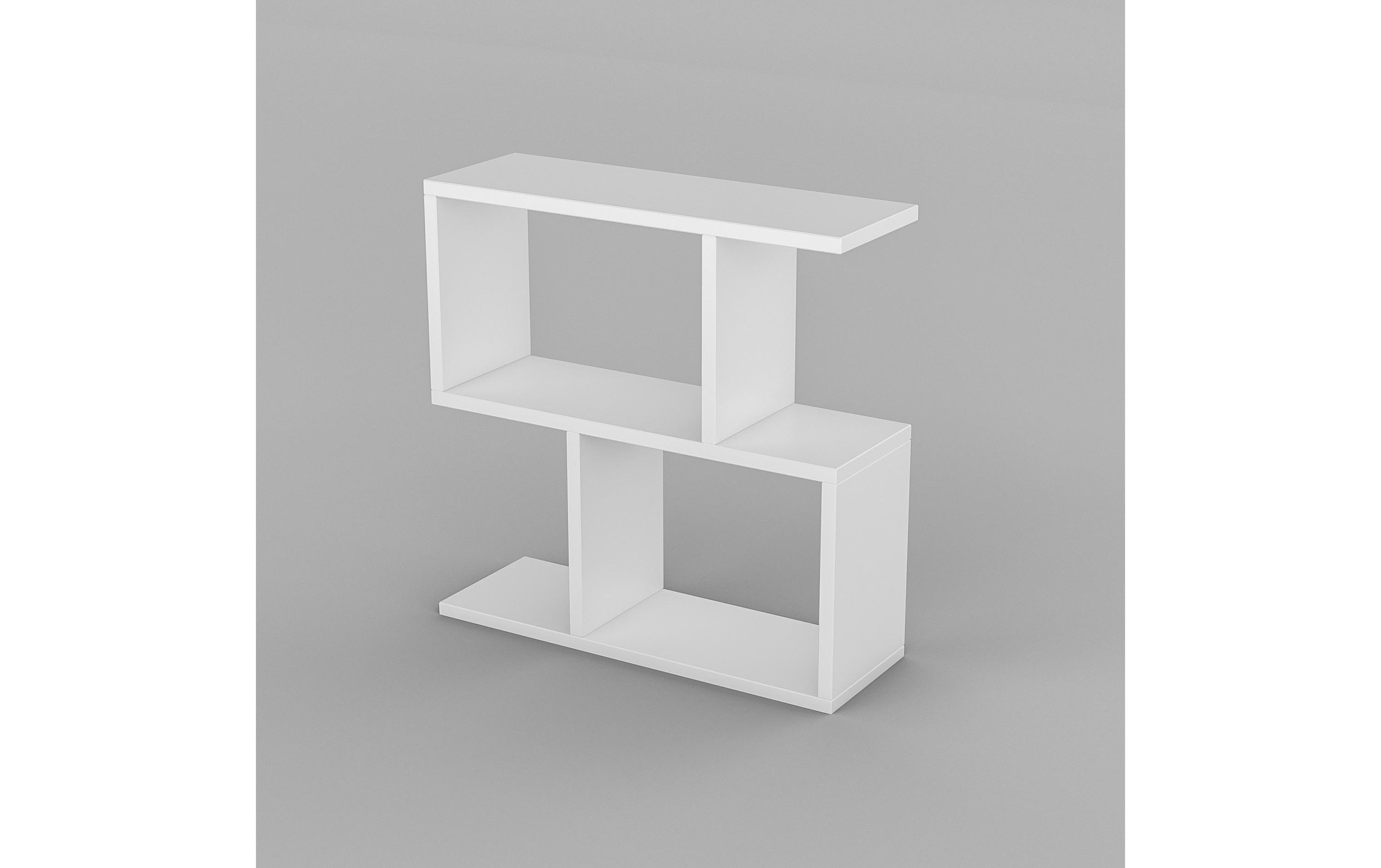 WOODY FASHION Regal »Life 60 x 60 x 20 cm, Weiss«