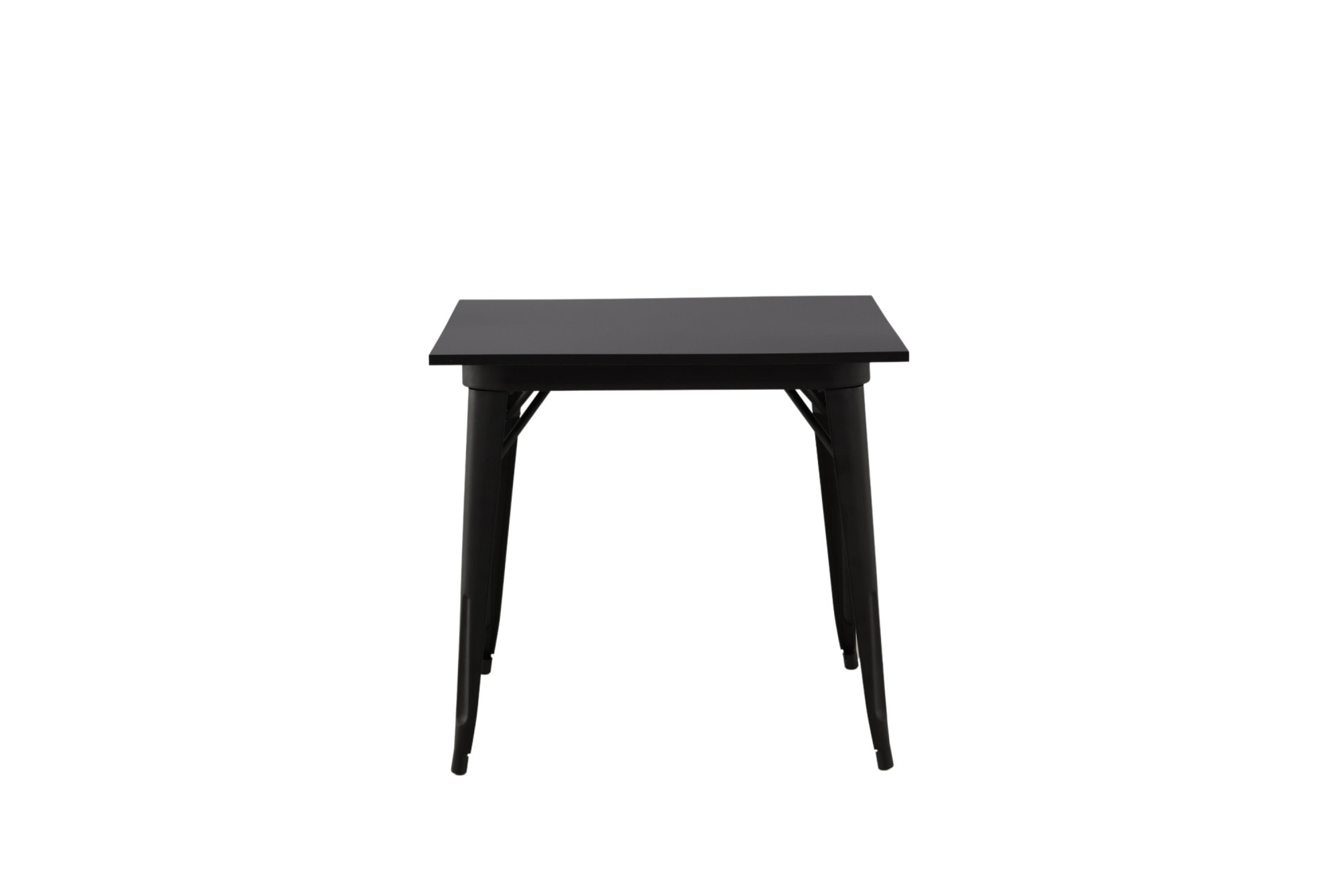 Venture Home Esstisch »Tempe, rechteckiger Esstisch in eleganter Walnussoptik, 140 × 80 cm« Esszimmertisch, MDF, Stahlbeine, rechteckig, kompakt, kultiviert