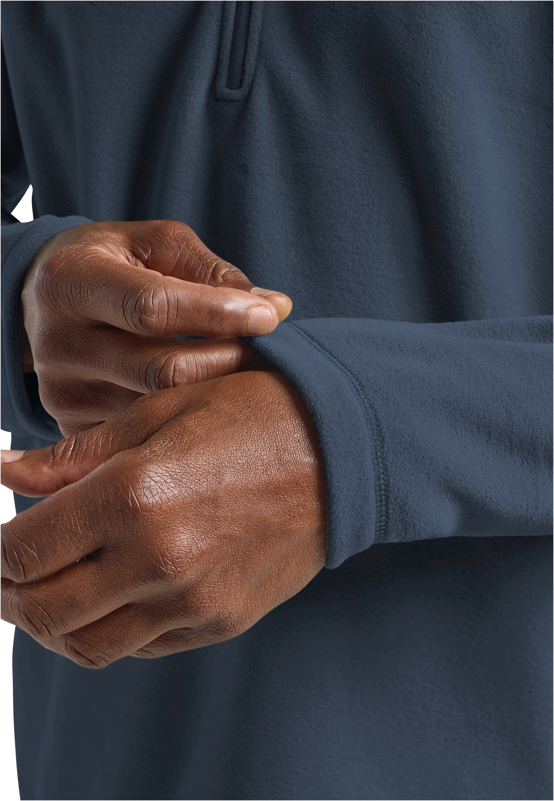 Jack Wolfskin Fleecepullover »TAUNUS HZ M«, aus recyceltem Polyester, atmungsaktiv
