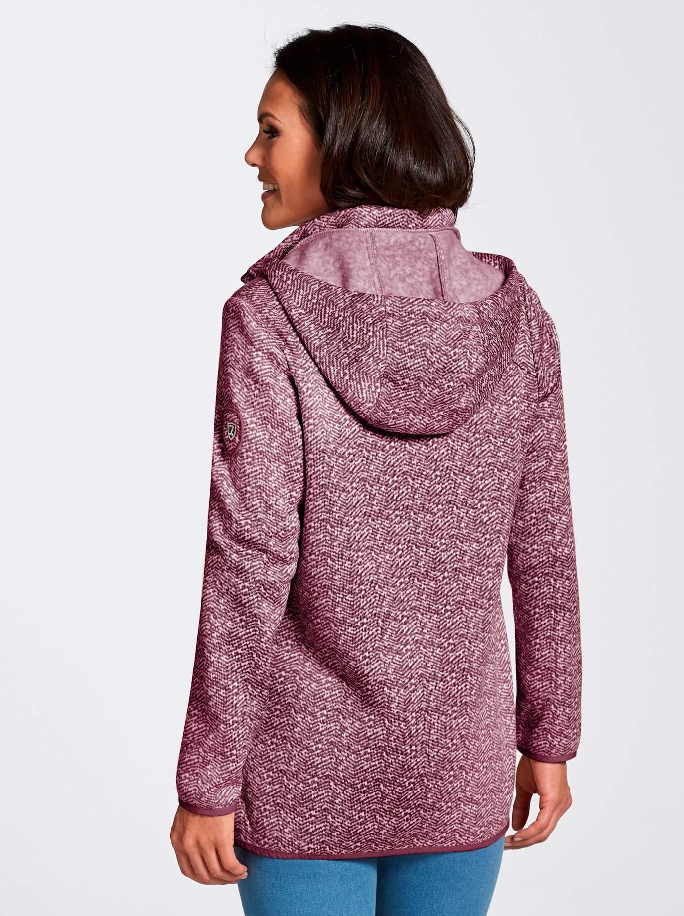 Casual Looks Kapuzenfleecejacke