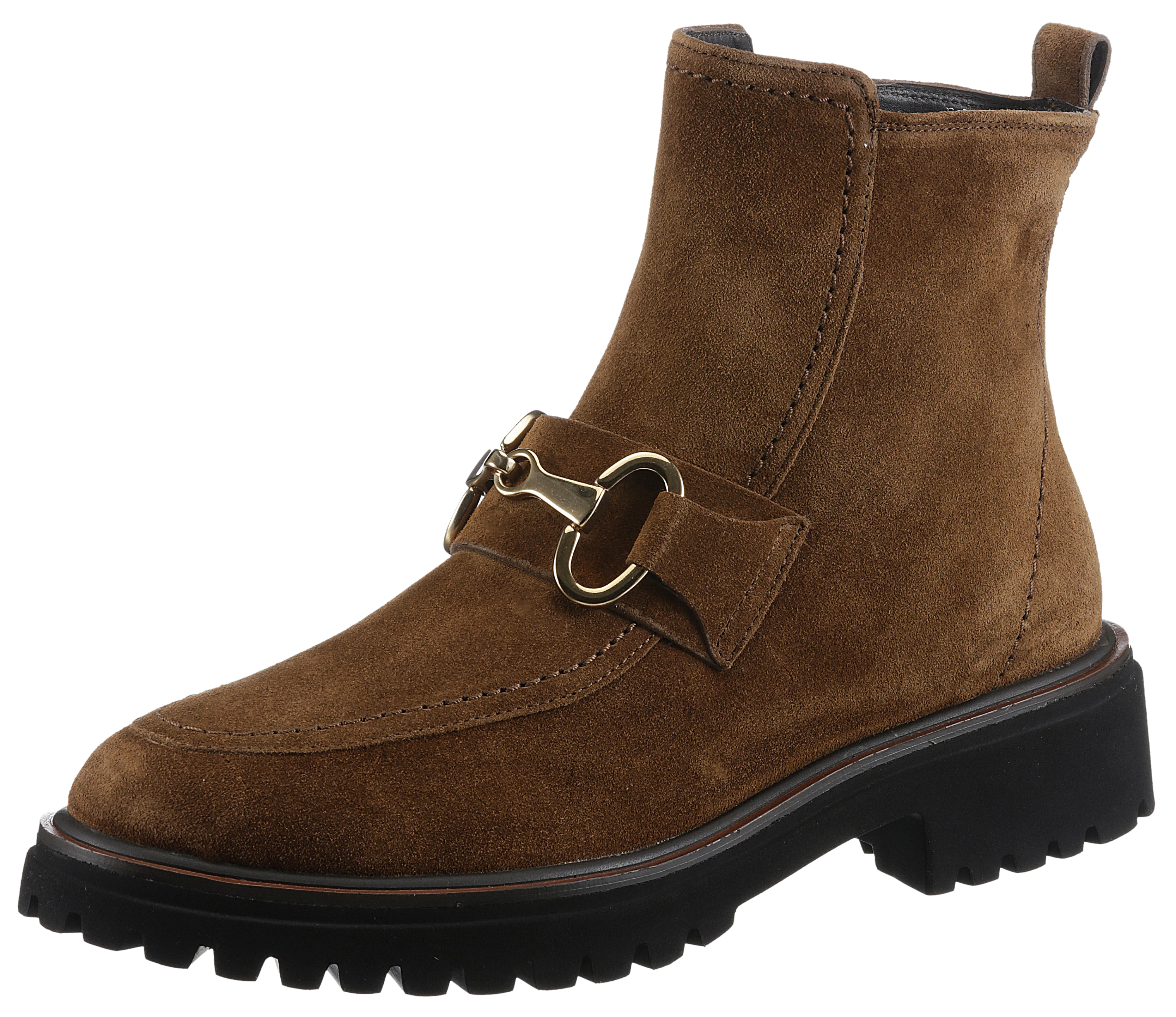Stiefelette, mit 3,5-cm-Blockabsatz