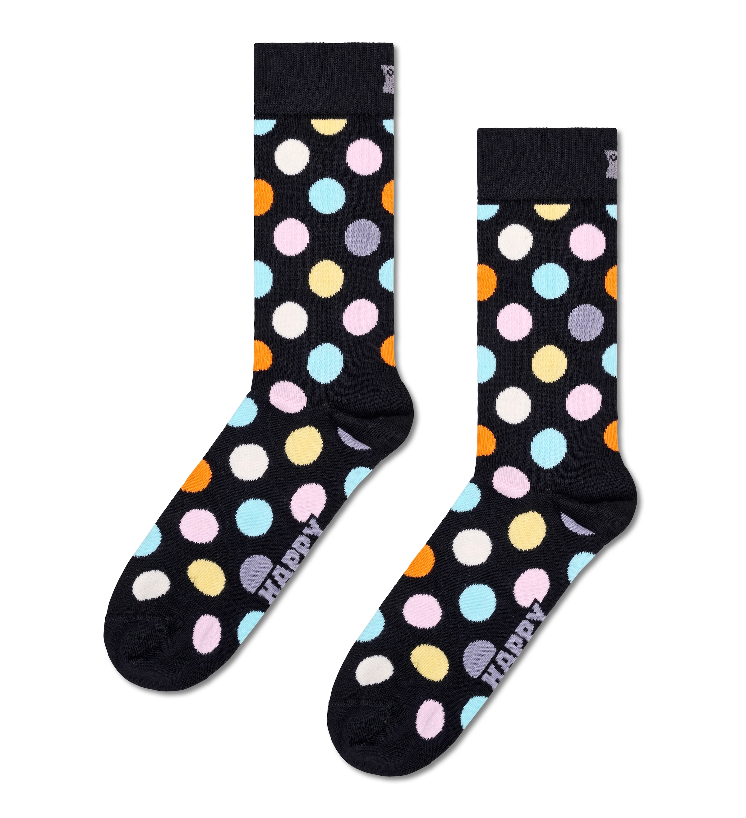 Happy Socks Socken »Classic Big Dot Socks«, (Packung, 2 Paar), allover mit Punkten