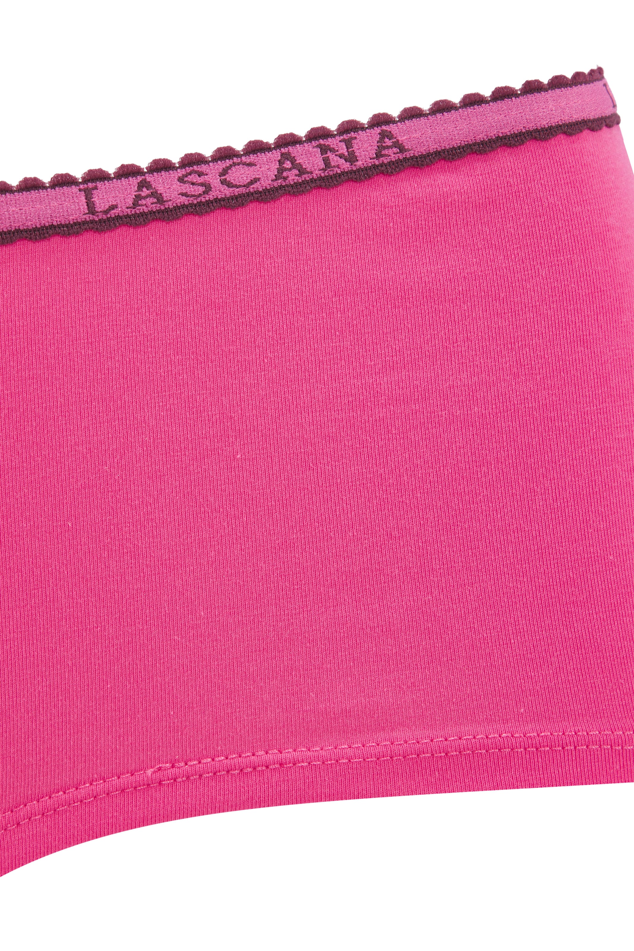 LASCANA Panty pack de 4,  en qualité coton élastique