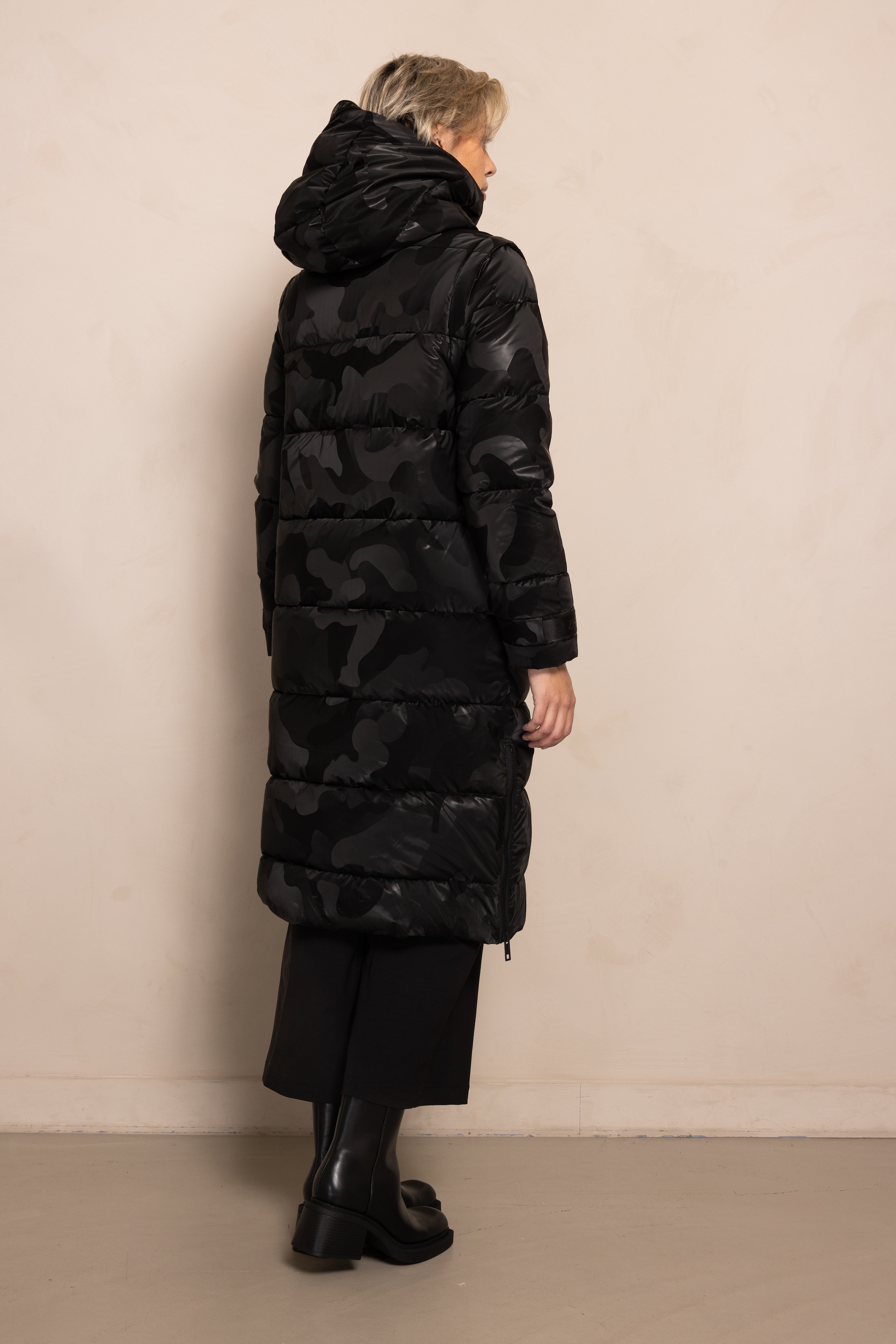 Zhrill Steppmantel »2 in 1 Mantel und Weste« Kapuze abnehmbar