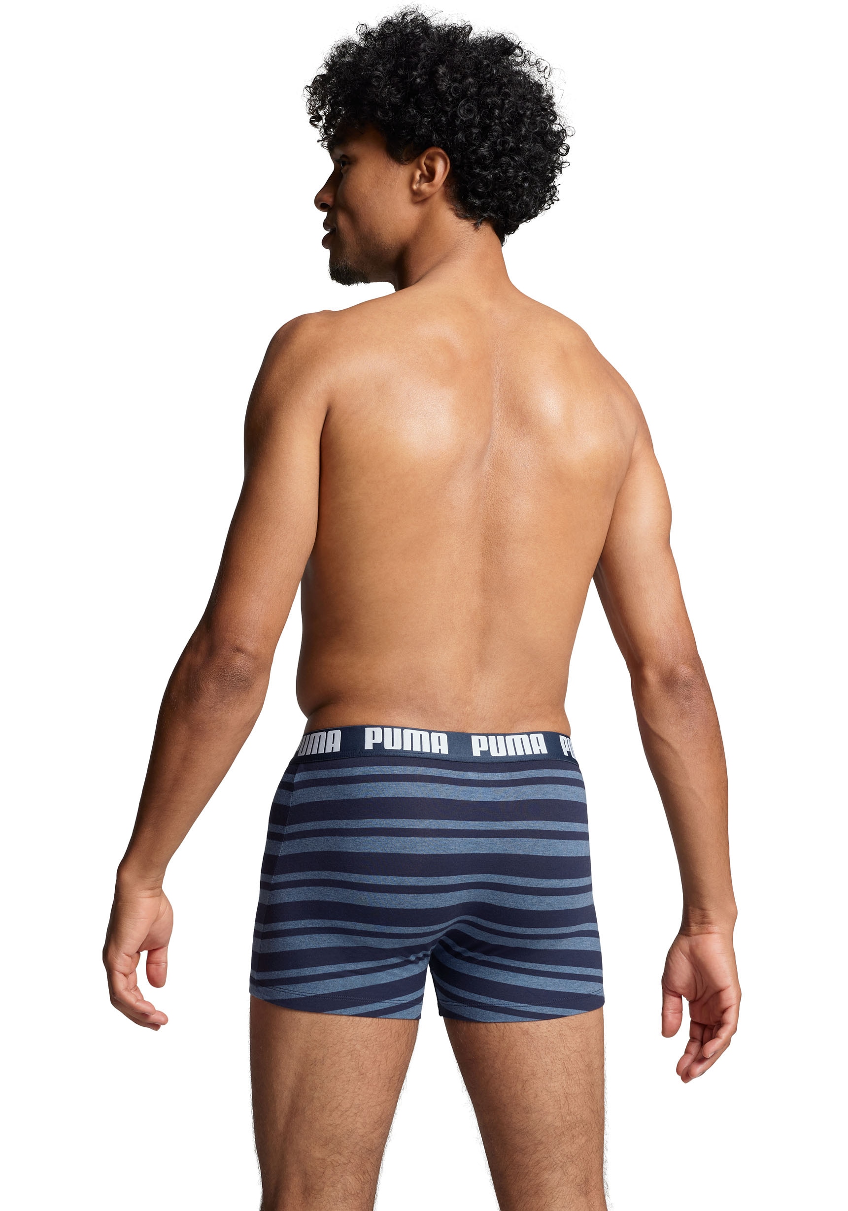 PUMA Boxer, (Packung, 2er-Pack), mit Logo Webbund