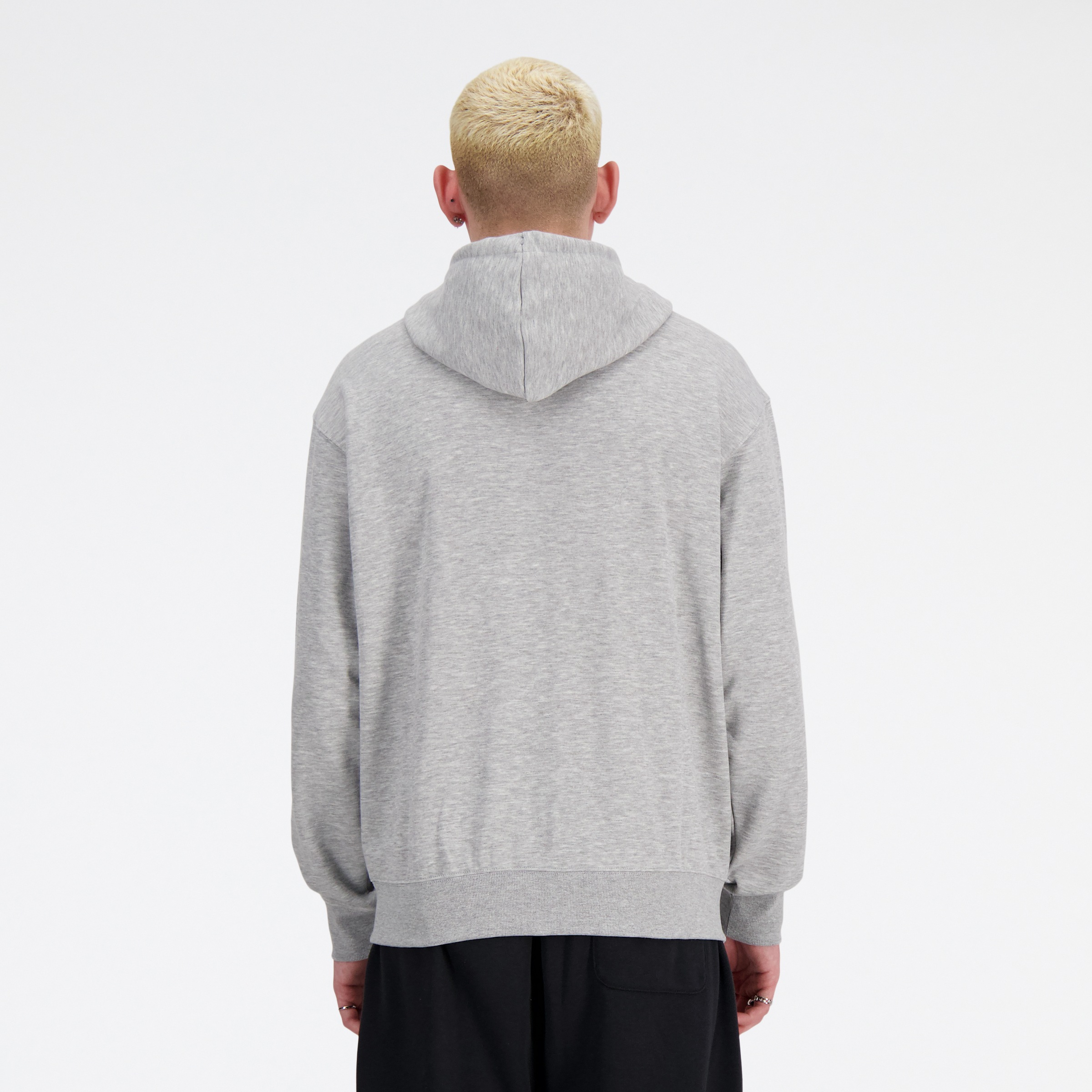 New Balance Sweat à capuche mit Kapuze, für Alltag und Sport, weicher Stoff, lockere Passform