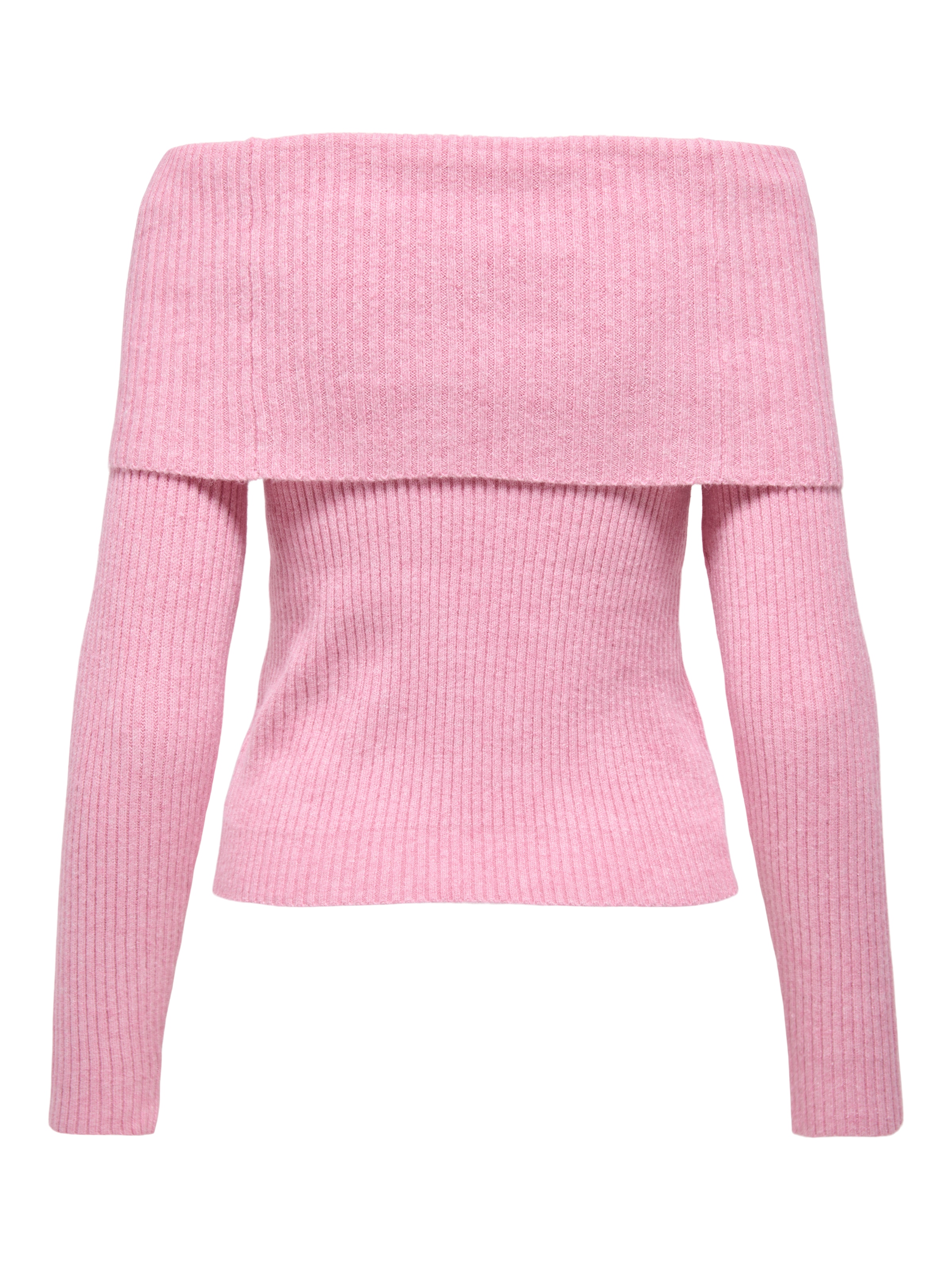 ONLY »ONLKATIA LIFE LS OFF SHOULDER KNT NOOS« mélange viscose, coupe régulière