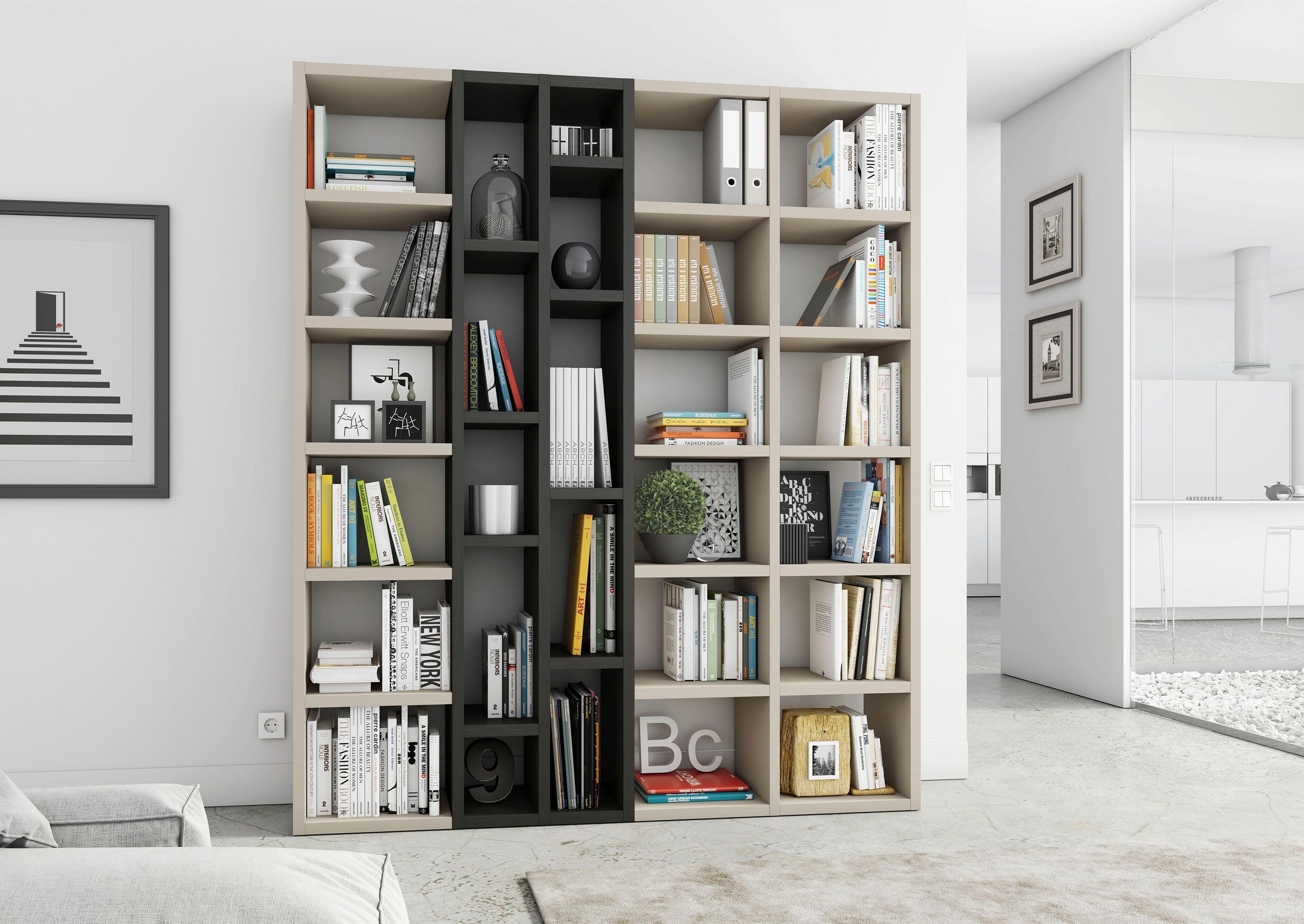 Image of fif möbel Raumteilerregal »TOR390-1«, Breite 190 cm bei Ackermann Versand Schweiz