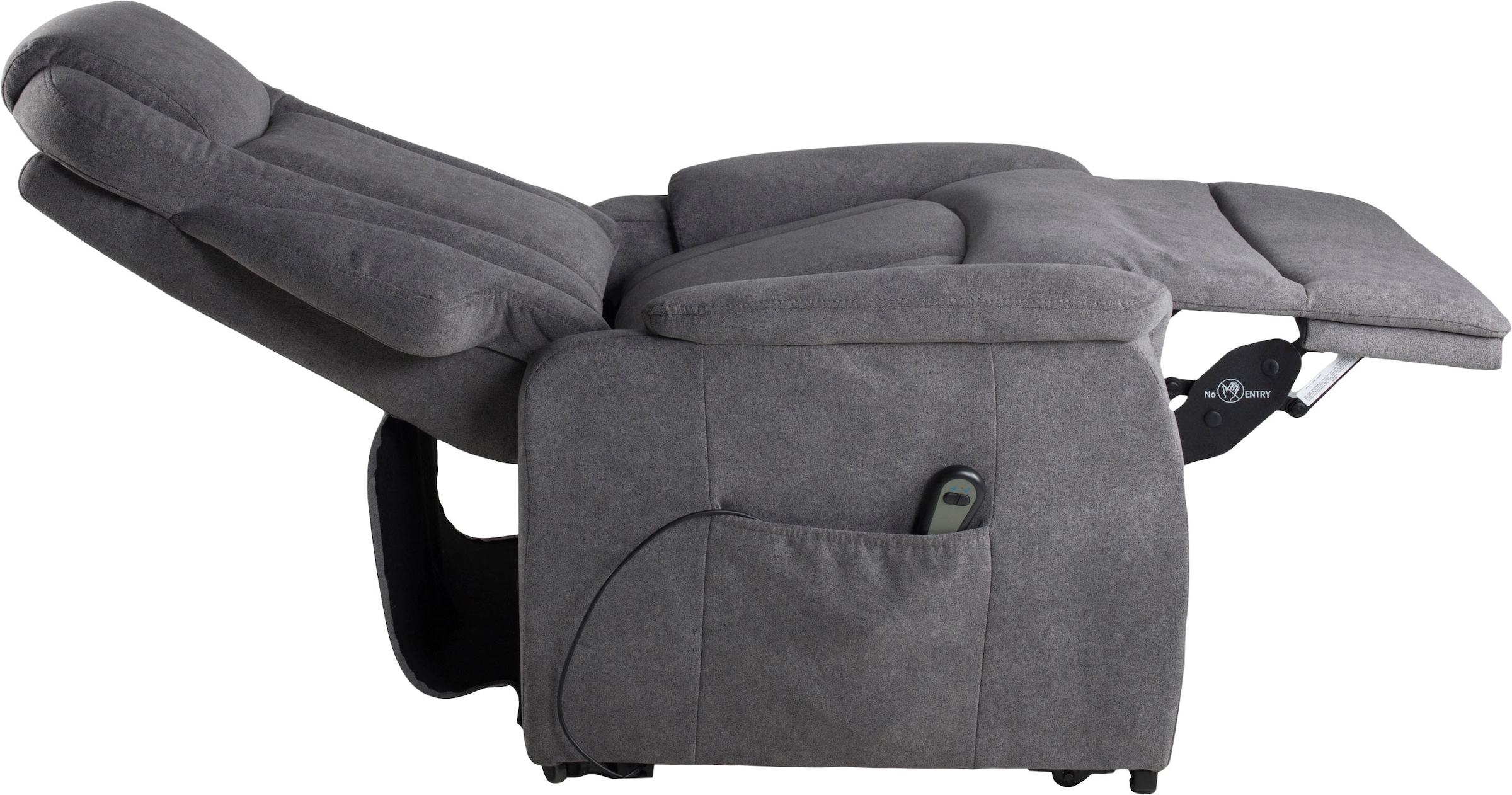 Duo Collection Fauteuil TV »Toronto XXL mit elektrischer Aufstehhilfe und Relaxfunktion« supporte jusqu'à 150kg, ressorts ensachés, suspension sur axes en acier