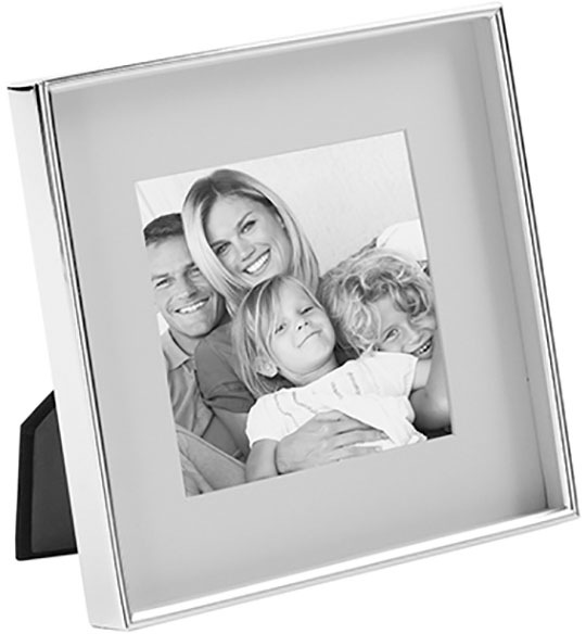 Image of Fink Einzelrahmen »Kim, silberfarben«, (3 St.), Fotorahmen, Rahmen, versilberfarbent, weisses Passepartout, für Bildformate 10x10, 10x15, 13x18 und 20x25, Wohnzimmer bei Ackermann Versand Schweiz