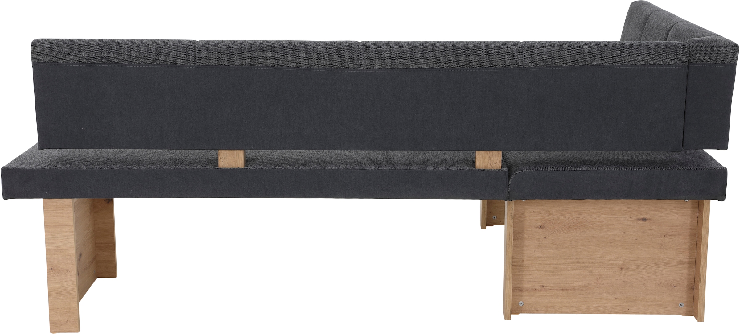 HELA Ensemble de salle à manger »ODER« 4 cuis tlg. Säulentisch 138x80 cm, rechts-links montierbar, Stuhl 140 kg belastbar