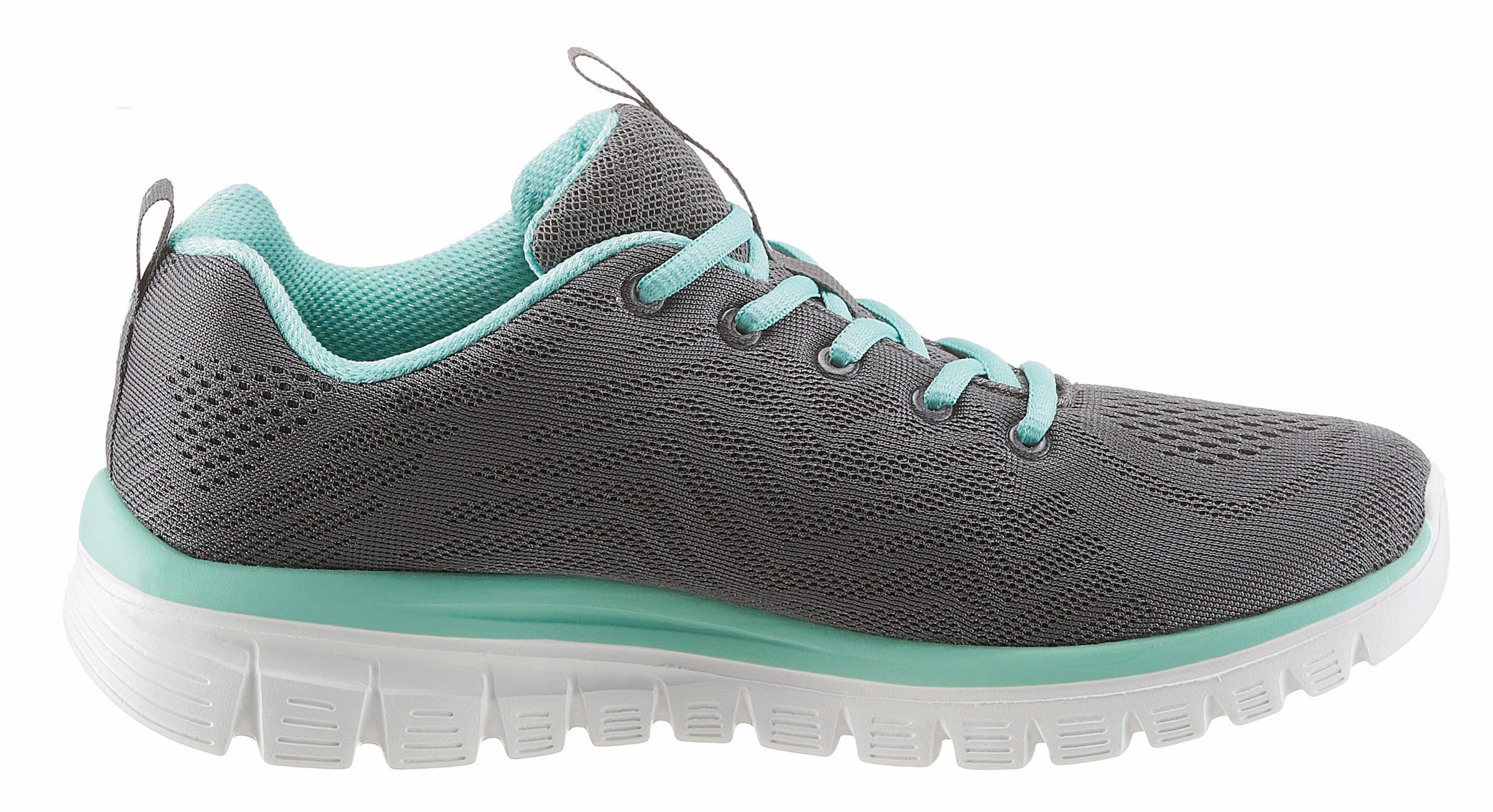 Skechers Sneaker »Graceful - Get Connected«, Freizeitschuh, Halbschuh, Schnürschuh mit Memory Foam