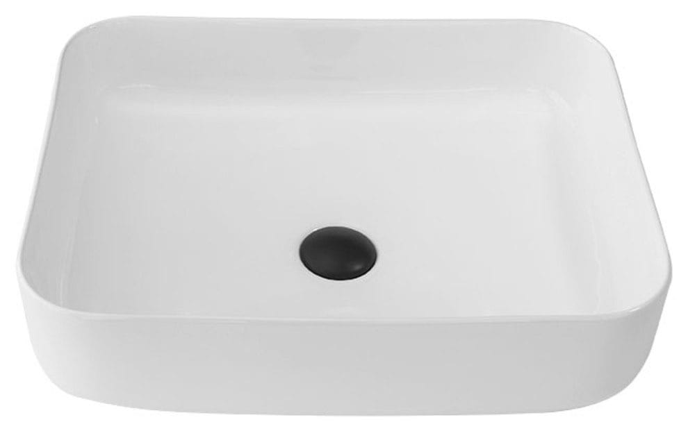 welltime Aufsatzwaschbecken »Vicenza« Rechteckig, Breite 58 cm, Tiefe 46 cm, Becken, Waschbecken