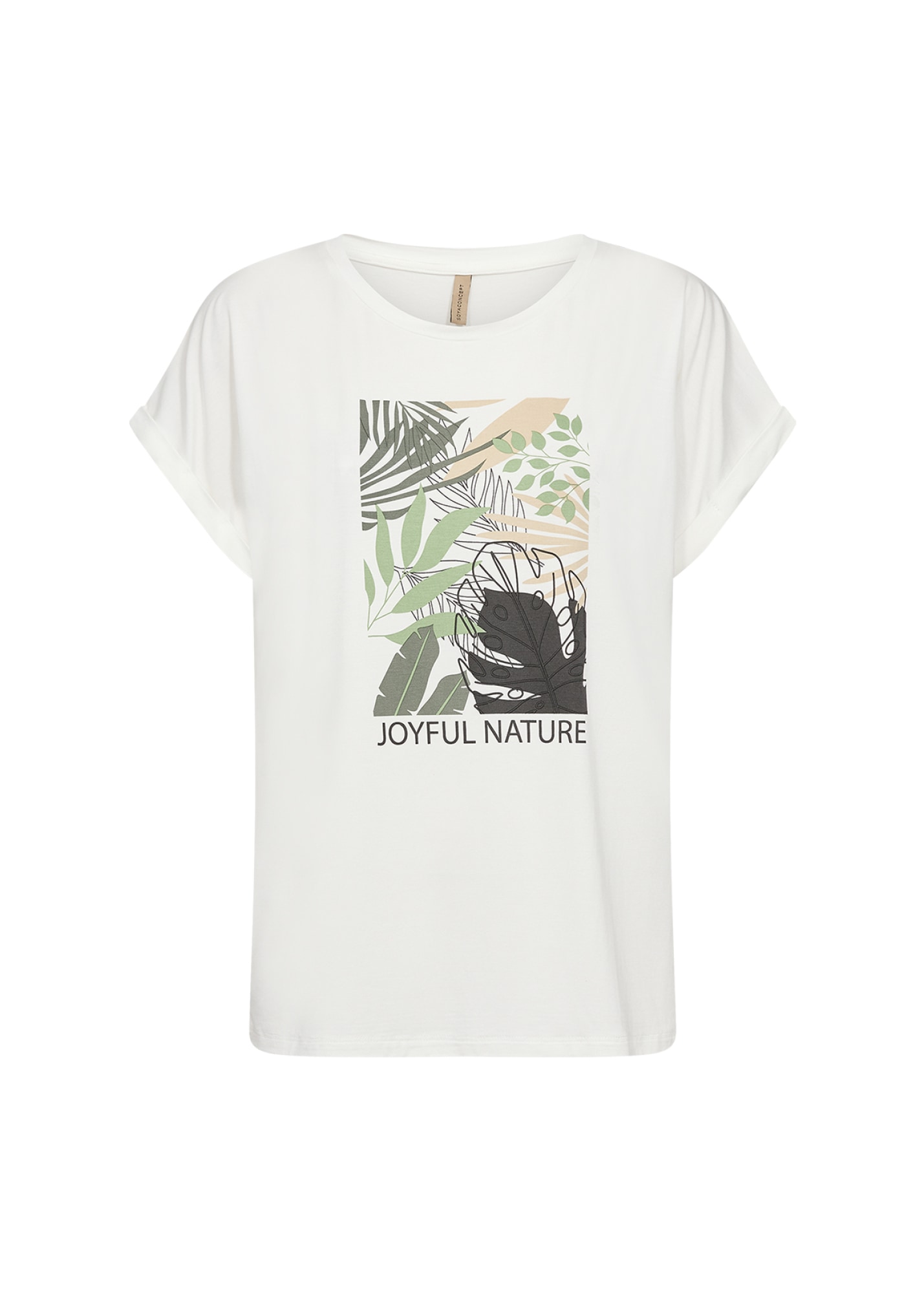 Kurzarmshirt »SC-MARICA FP 281«, T-Shirt mit floralem Frontprint