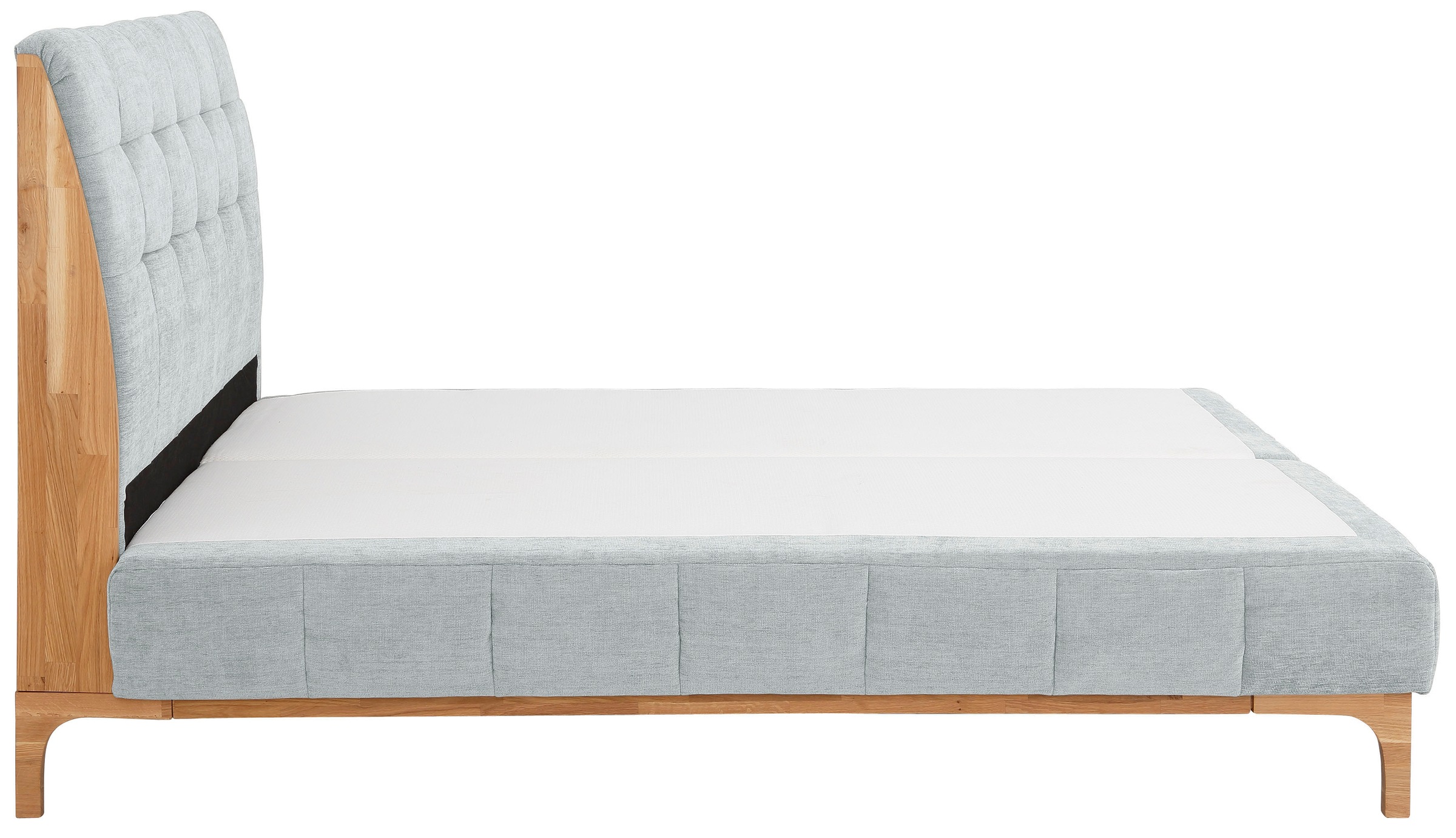 GOODproduct Boxspringbett »Jelle«, (5 St.), zertifizierte, recycelte Bezugsstoffe, verschiedene Ausführungen