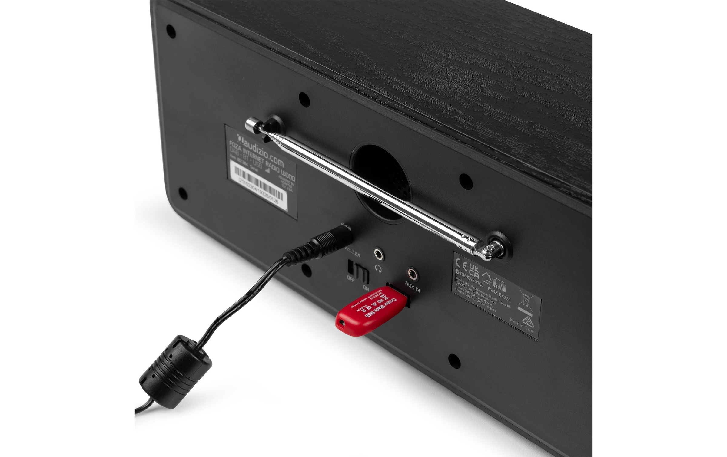 AUDIZIO Digitalradio (DAB+) »Foza« ( Digitalradio (DAB+) | Internetradio )