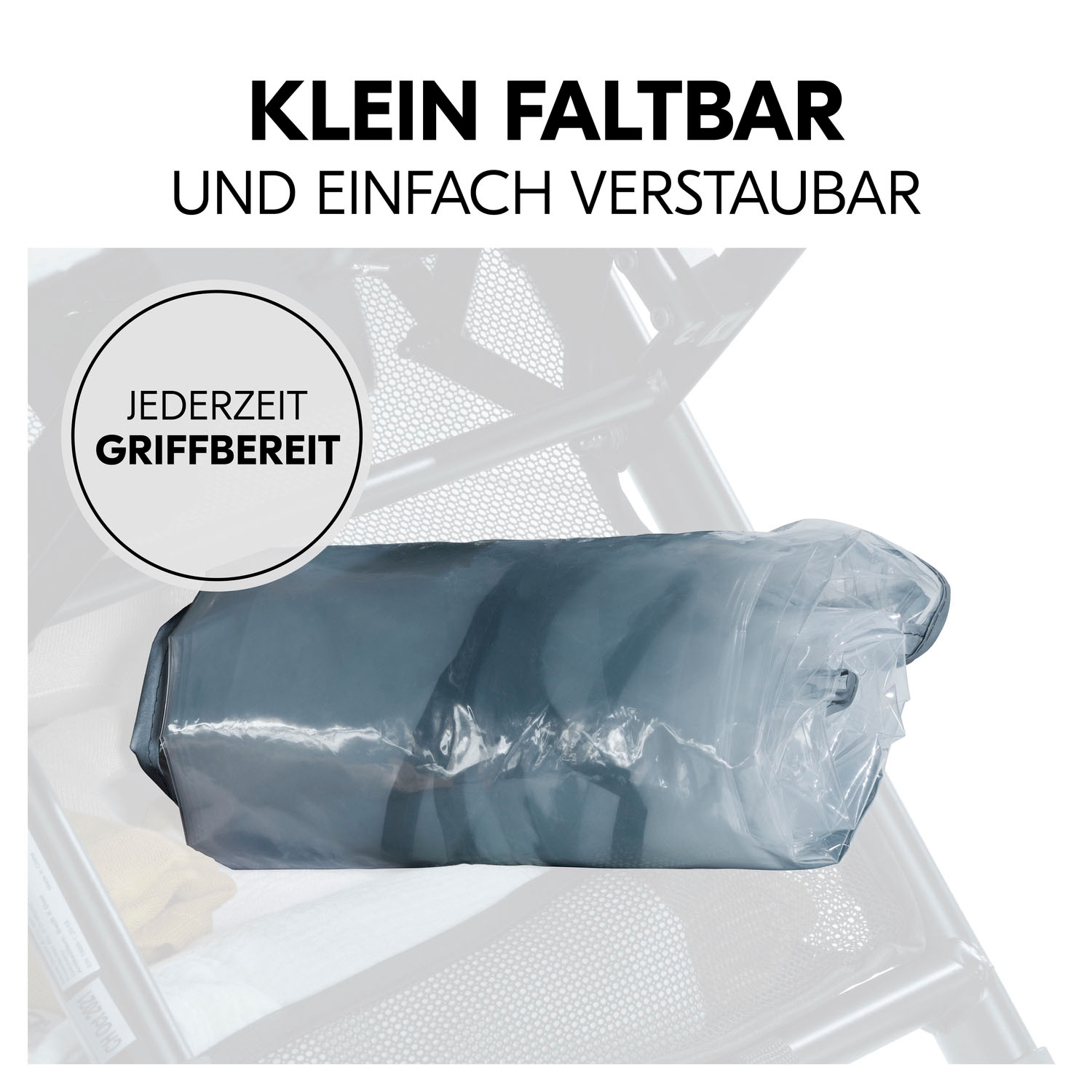 Hauck Kinderwagen-Regenschutzhülle »Pushchair Raincover Duo« für Geschwisterwagen