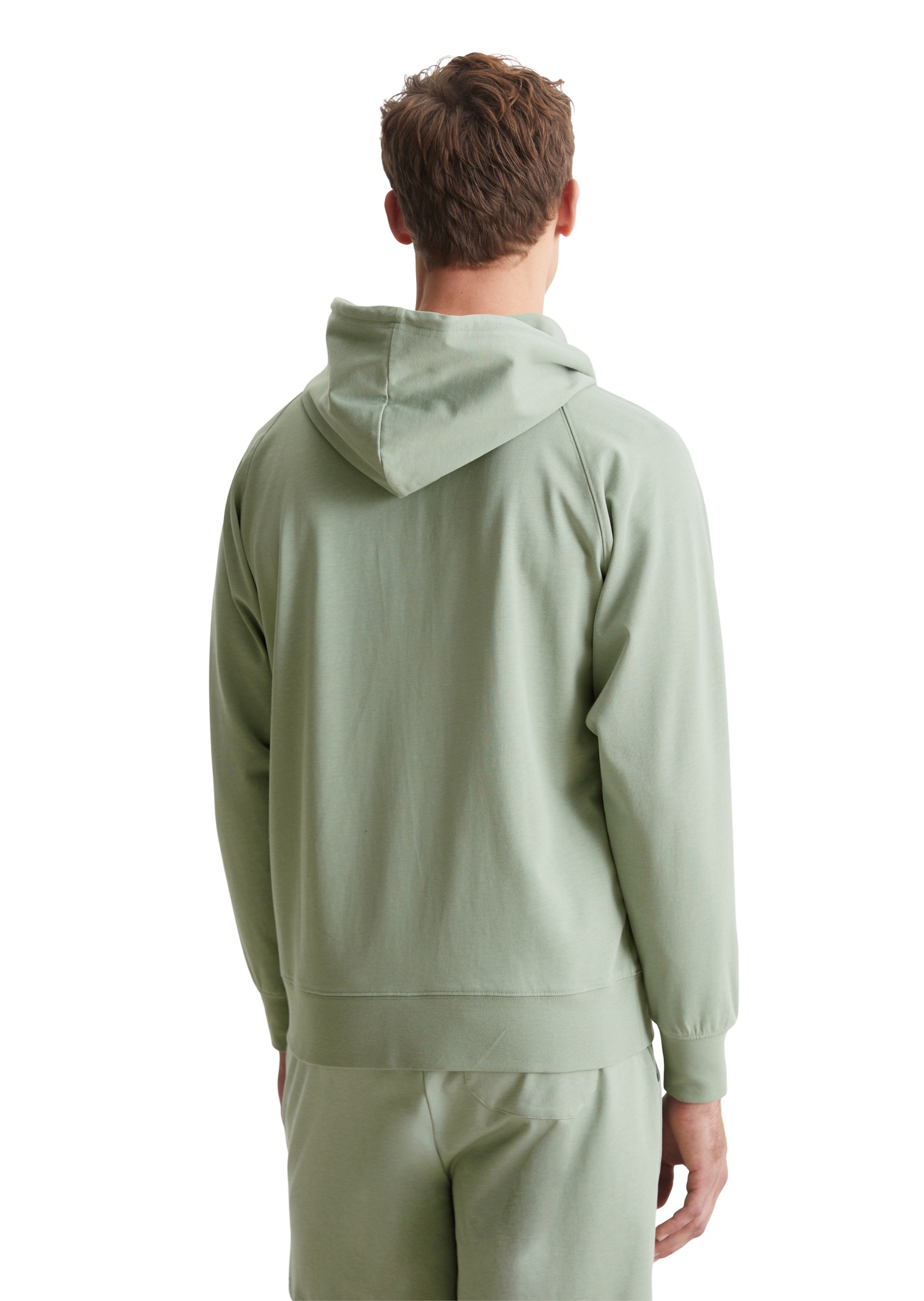 Marc O'Polo Sweatjacke, mit grosszügiger Kapuze inklusive Tunnelzug