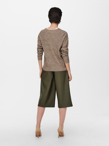 ONLY Pull col V »ONLCAMILLA V-NECK L/S PULLOVER KNT NOOS«