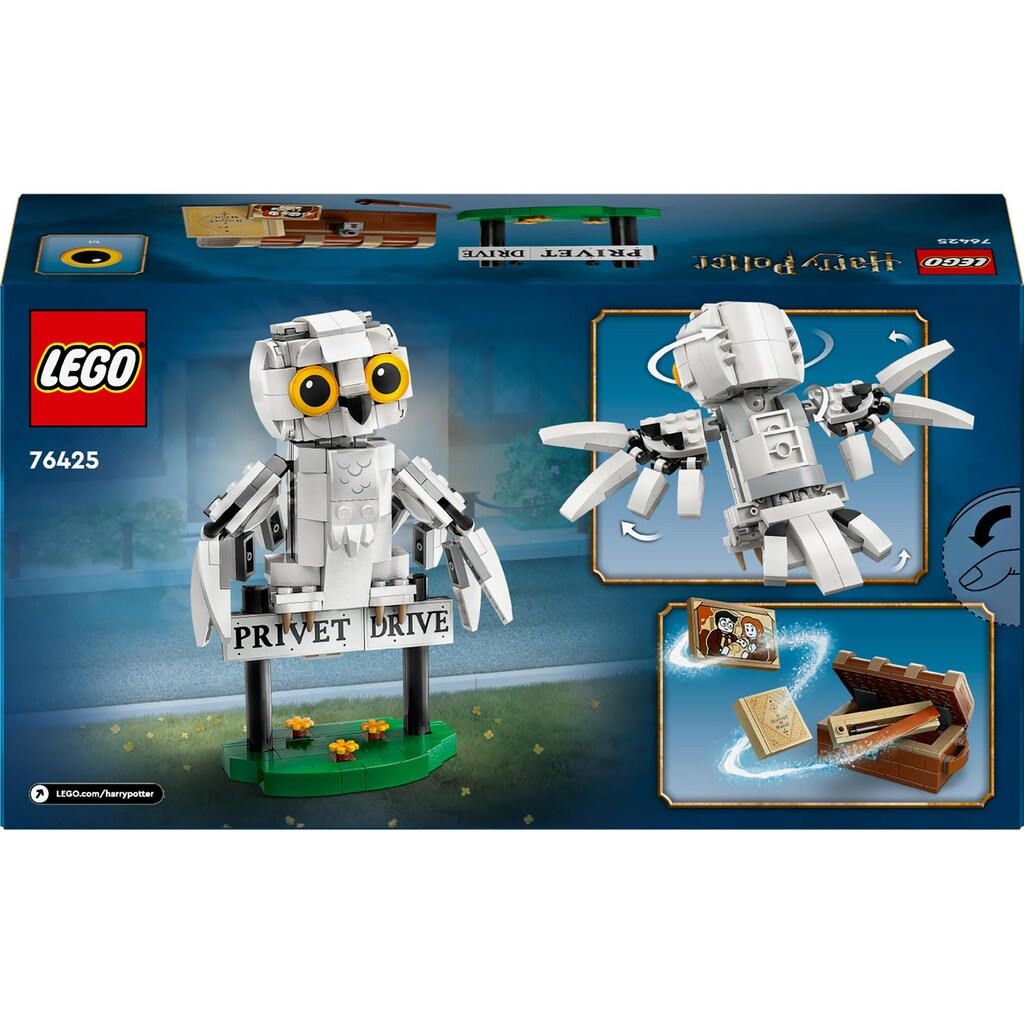 LEGO® Spielbausteine »Harry Potter Hedwig im Ligusterweg 4 76425«, (337 St.)